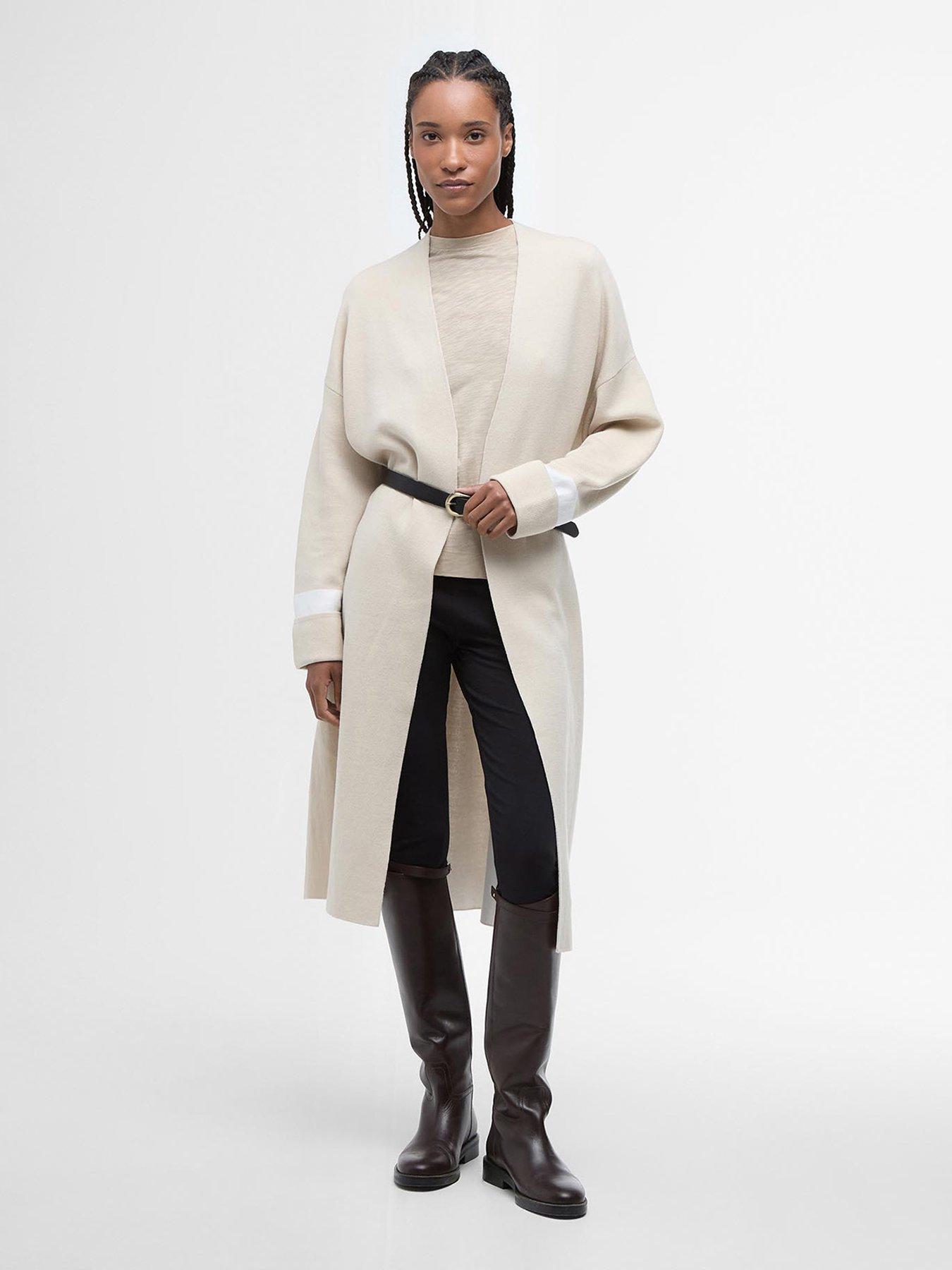 undefined Coretta Knitted Cardigan - Beige