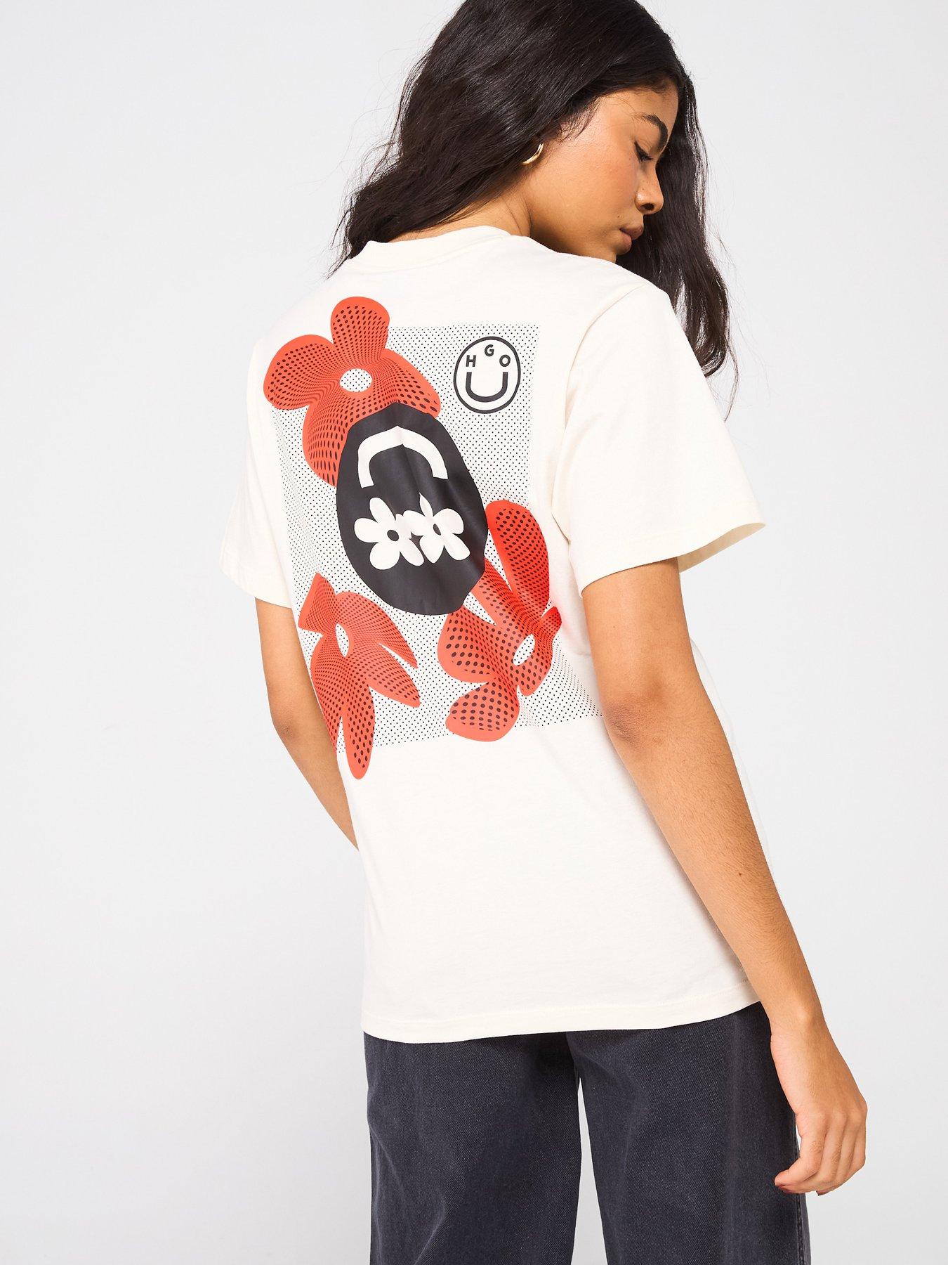 hugo-vintage-logo-t-shirt-open-white