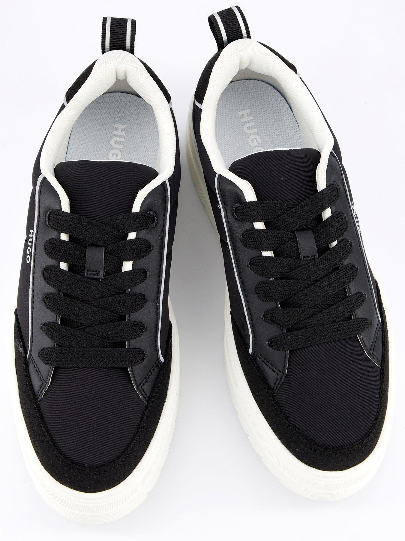 image of hugo-lyssa-tennis-trainers-black