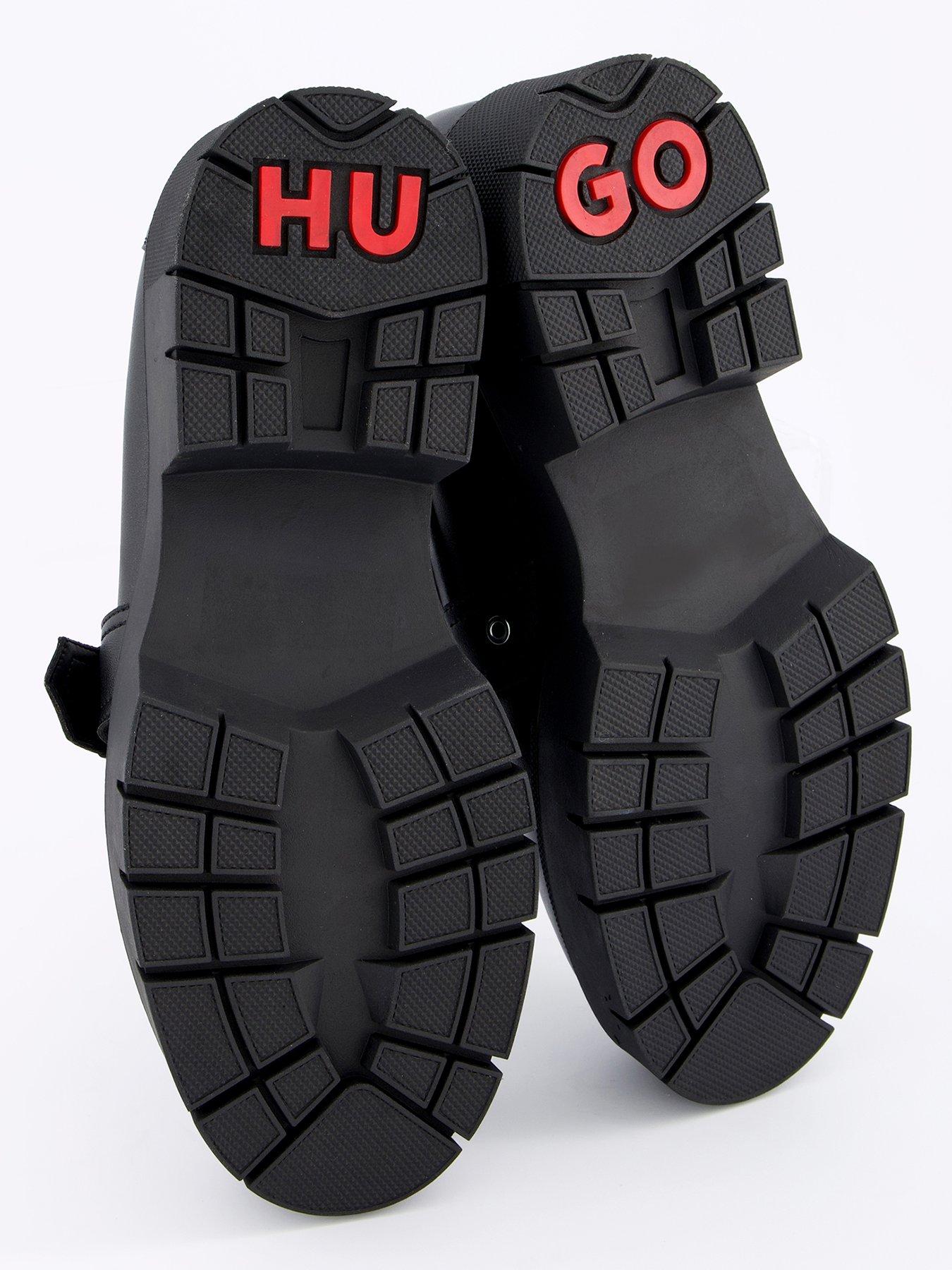  image of hugo-kris-chunky-loafers-black