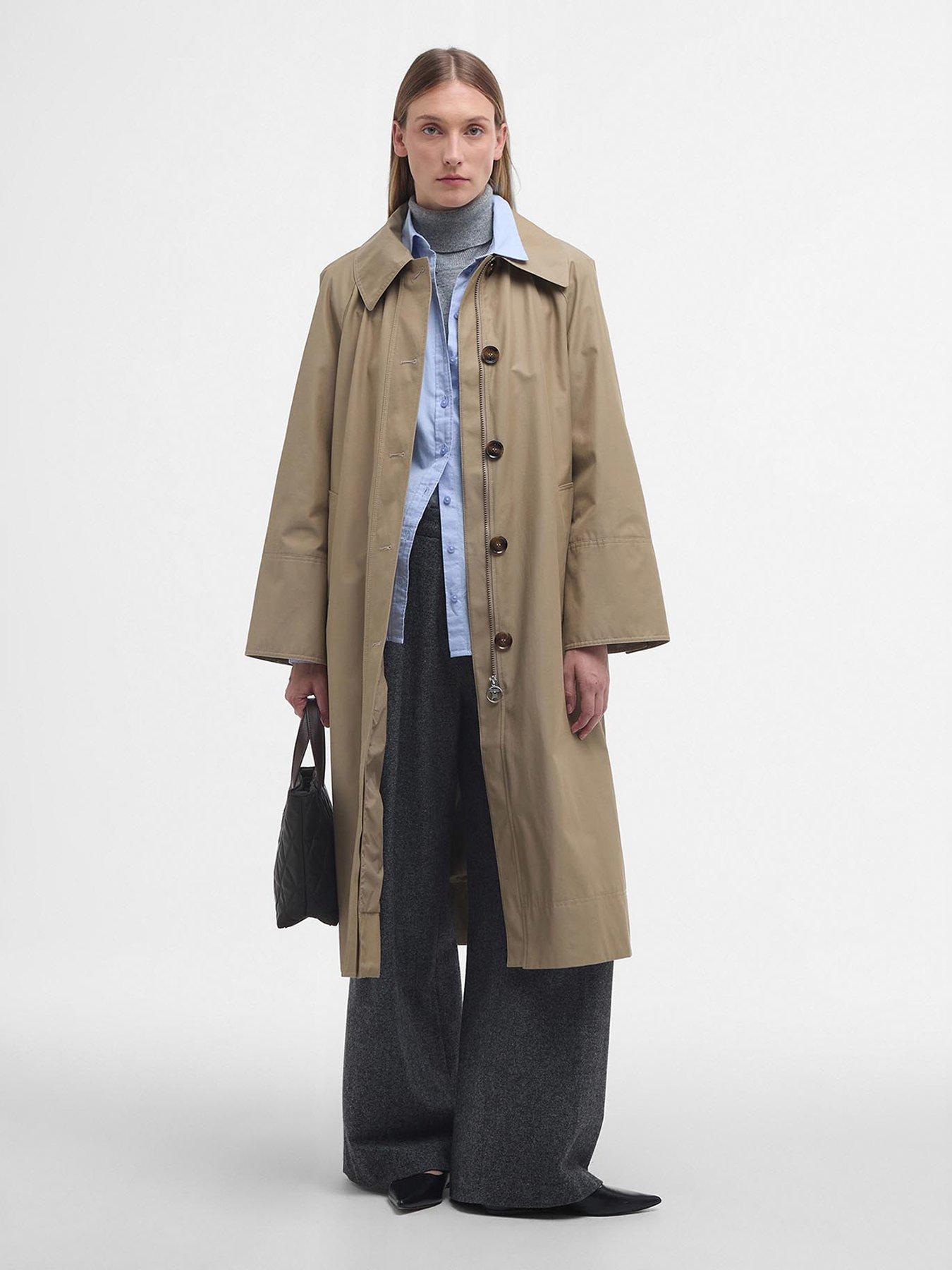 undefined Beatrix Showerproof Trench - Beige