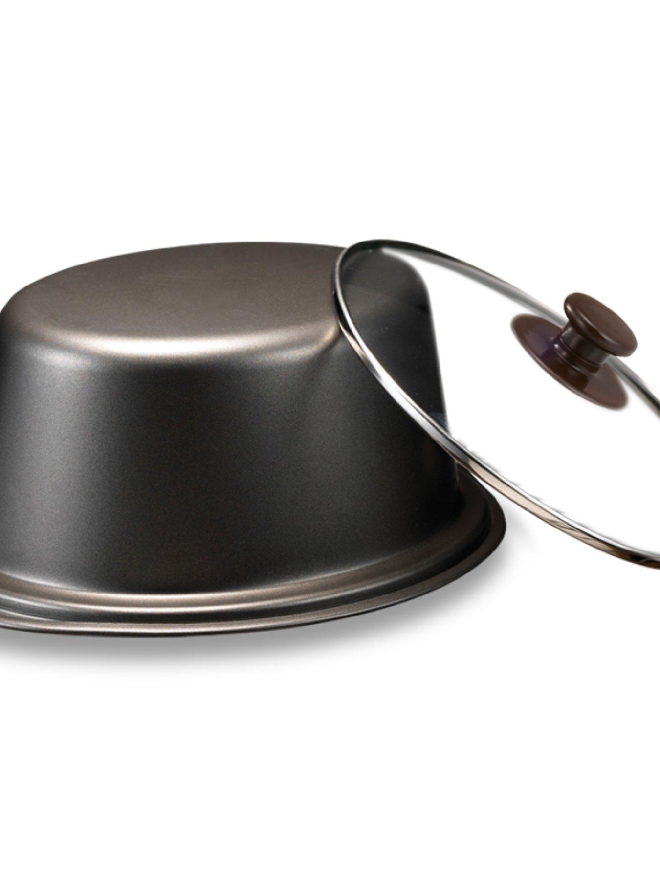  image of morphy-richards-sear-and-stew-black-and-rose-gold-65l-slow-cooker