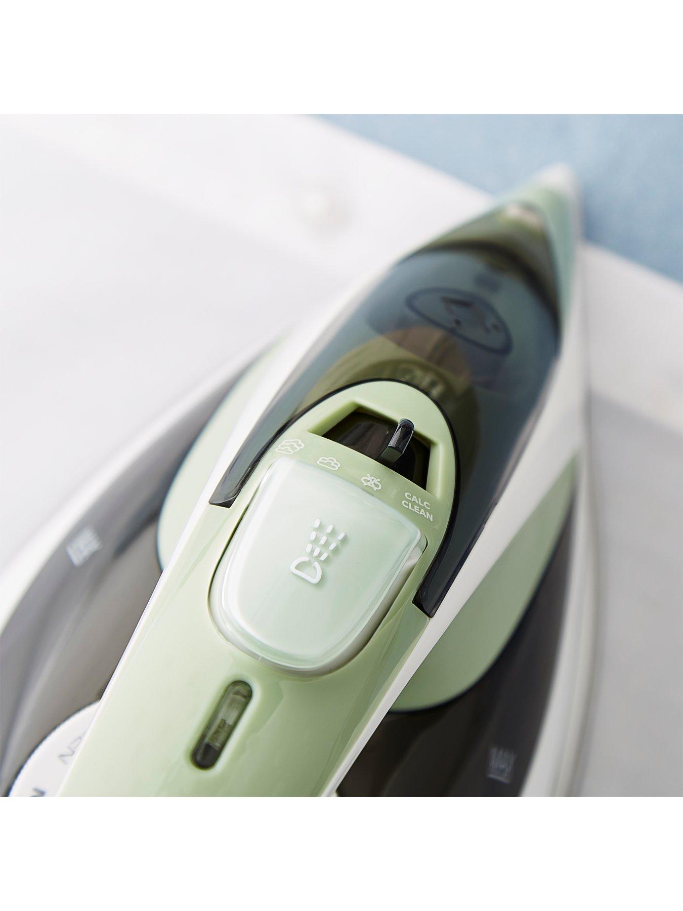  image of morphy-richards-turbo-steam-iron-2400w-laurel-green