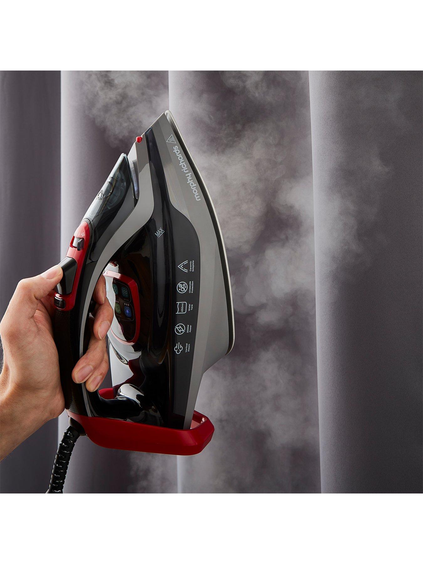 Image 7 of 7 of Morphy Richards 3000W LED Digital&nbsp;Steam Iron -&nbsp;Black