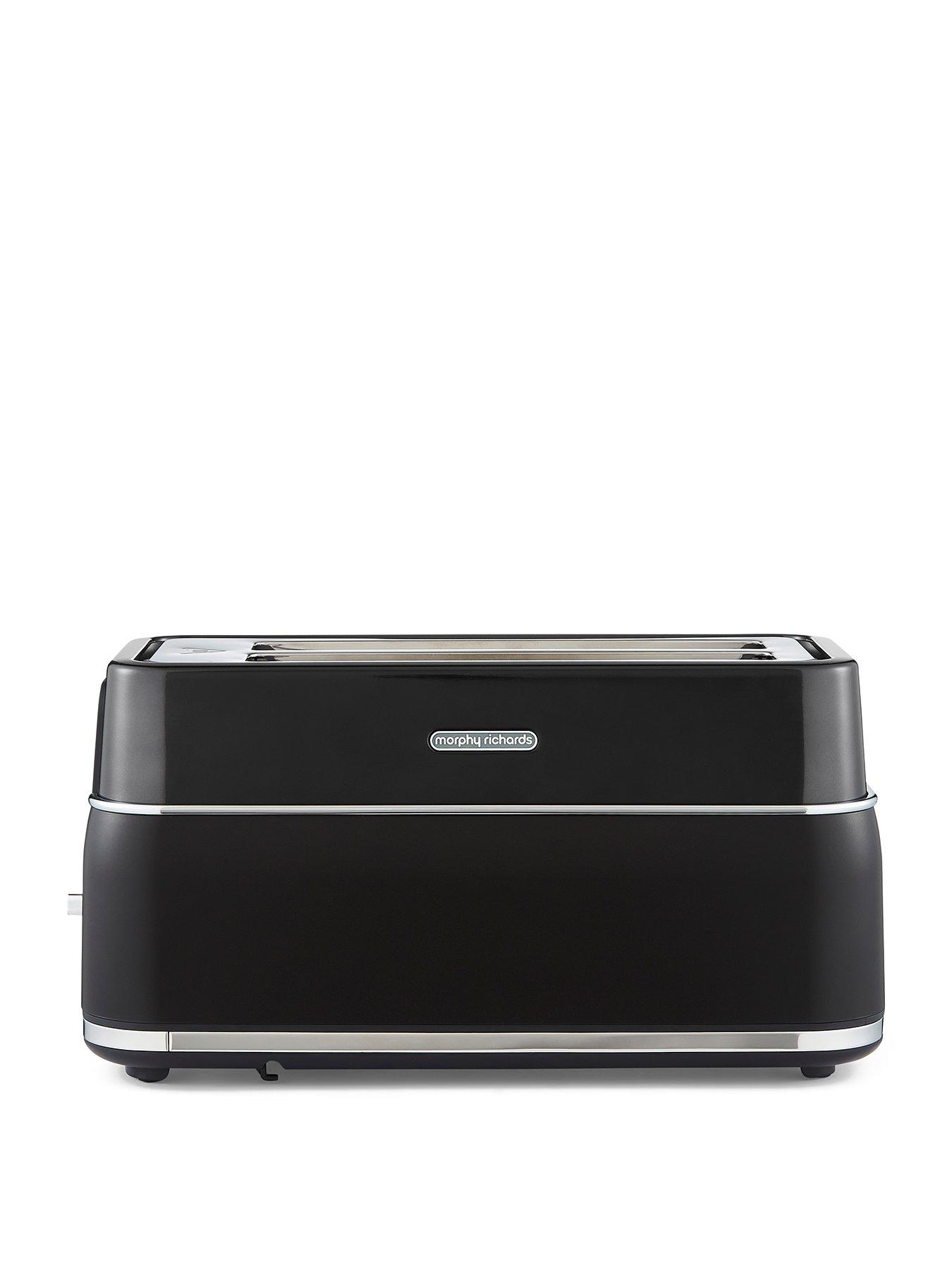 Morphy Richards Signature Black 4 Slice Toaster
