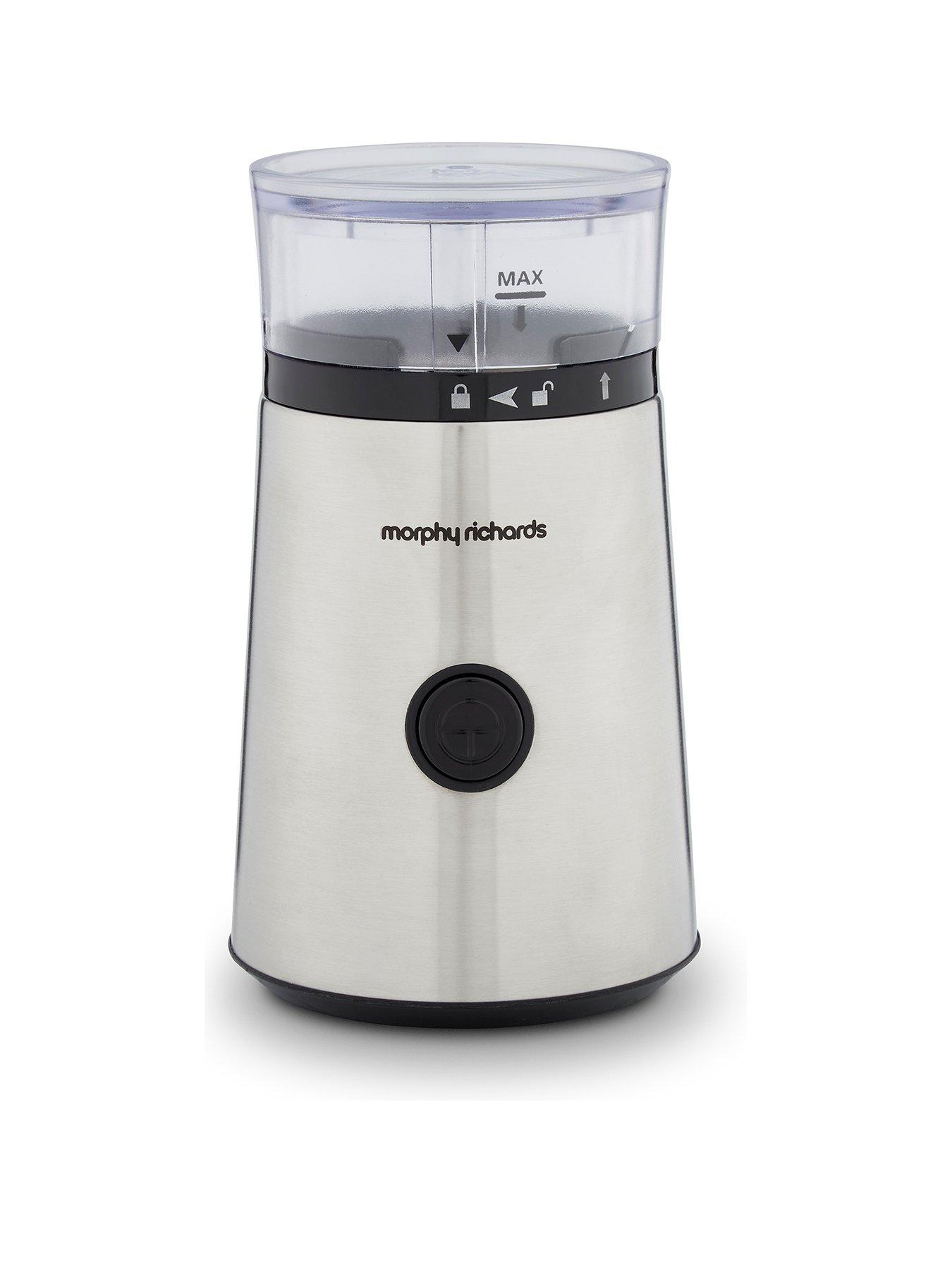 Image 1 of 7 of Morphy Richards Stainless Steel Coffee Grinder