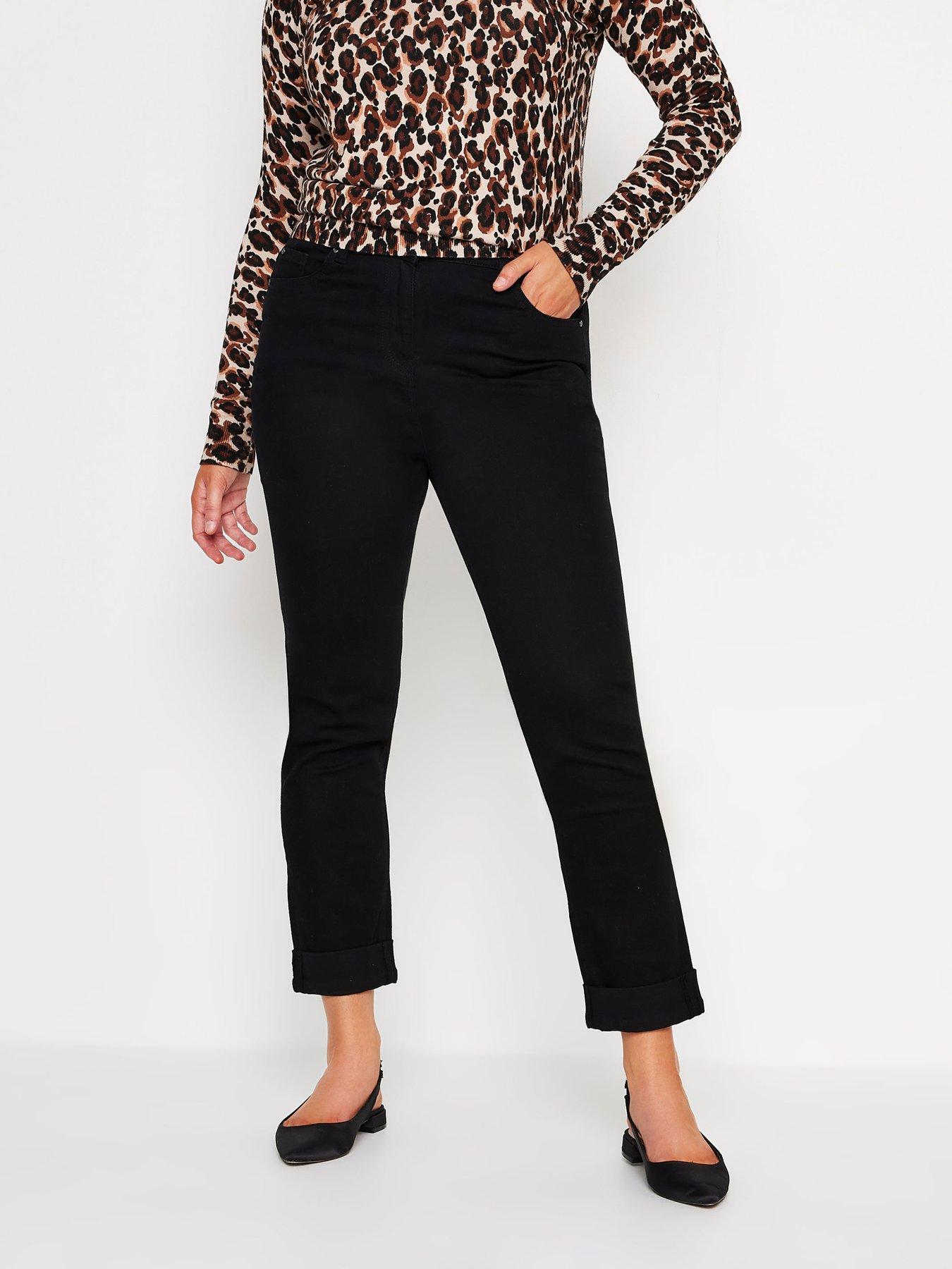undefined Cigarette Leg Jean 31" - Black