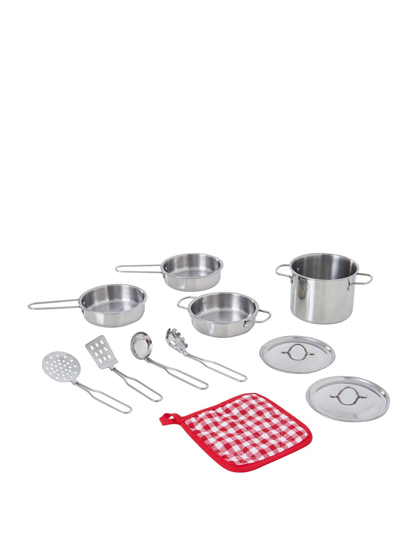 undefined Little Chef Frankfurt Stainless Steel Cooking Accessory Set - Multi-Color- 11 pcs