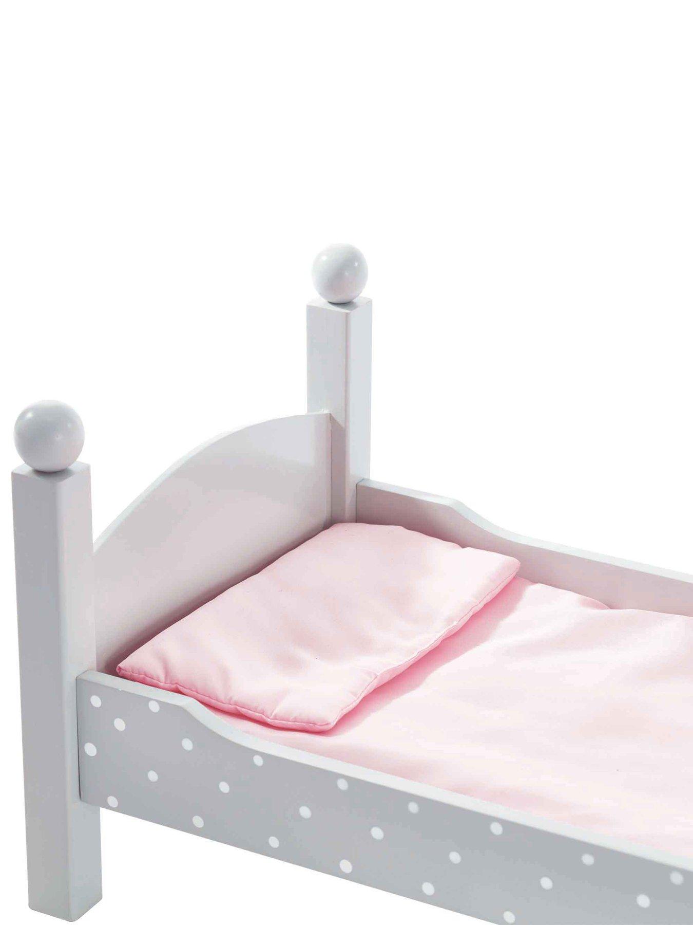 Image 5 of 7 of Teamson Kids Olivia's Little World Doll's&nbsp;Double Bunk Bed - Polka Dots