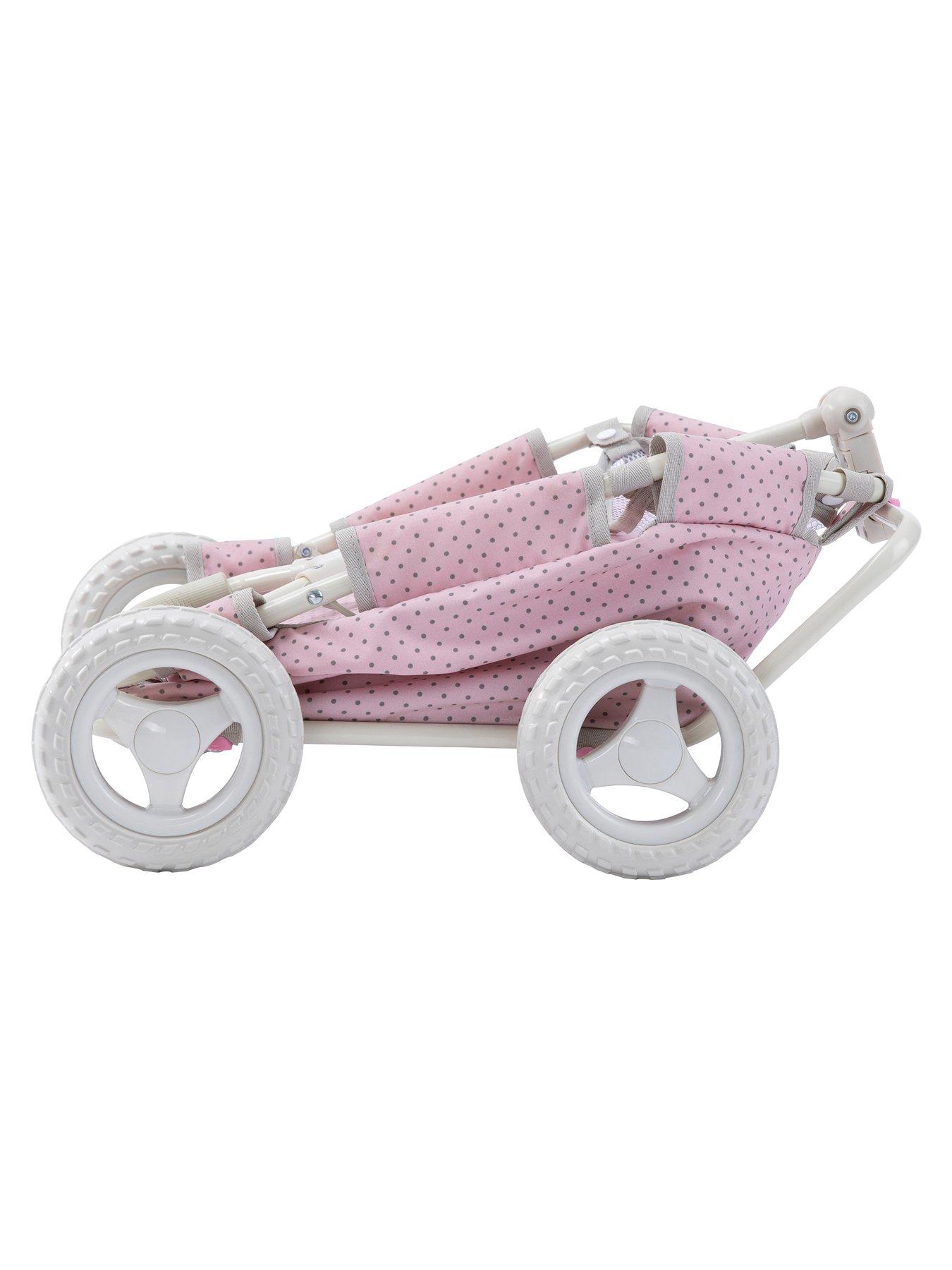 Image 5 of 6 of Teamson Kids Olivia's Little World - Polka Dots Princess Doll Wagon