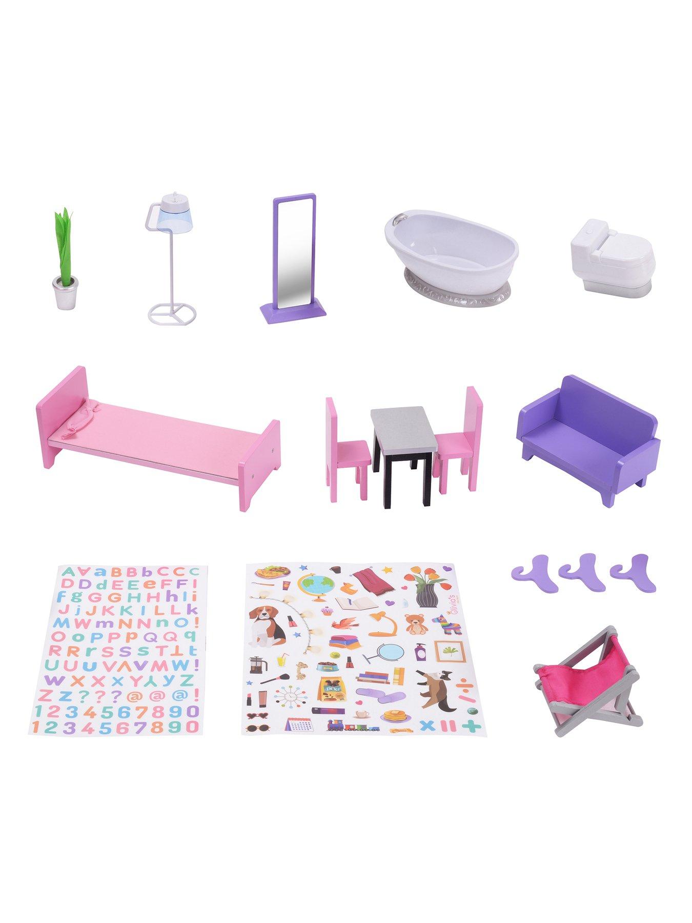  image of teamson-kids-olivias-little-worldnbspdreamland-sunset-doll-house