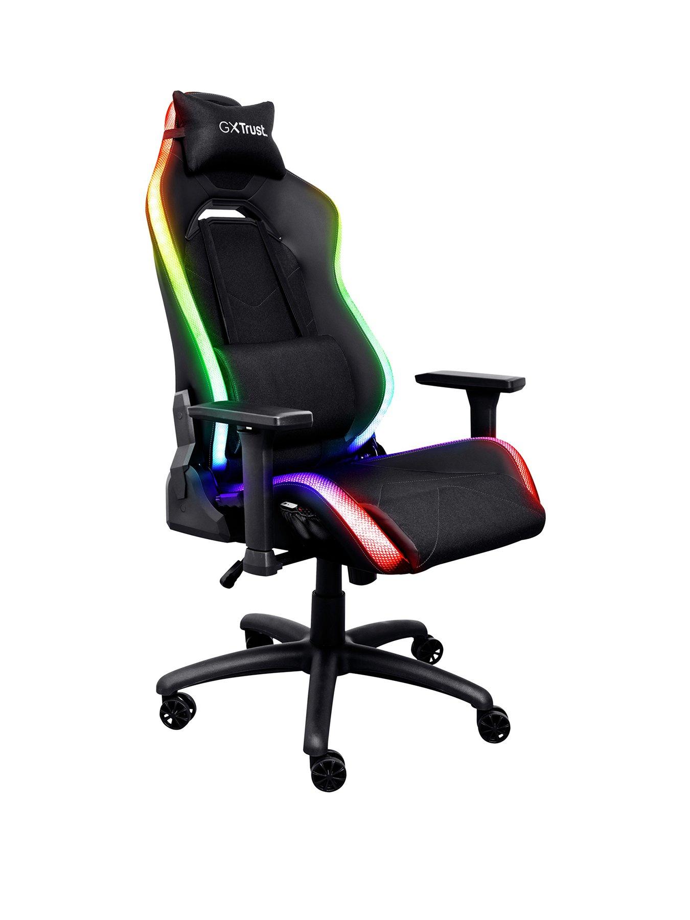 Image 2 of 7 of Trust GXT719 Ruya RGB Adjustable Gaming Chair -&nbsp;Black
