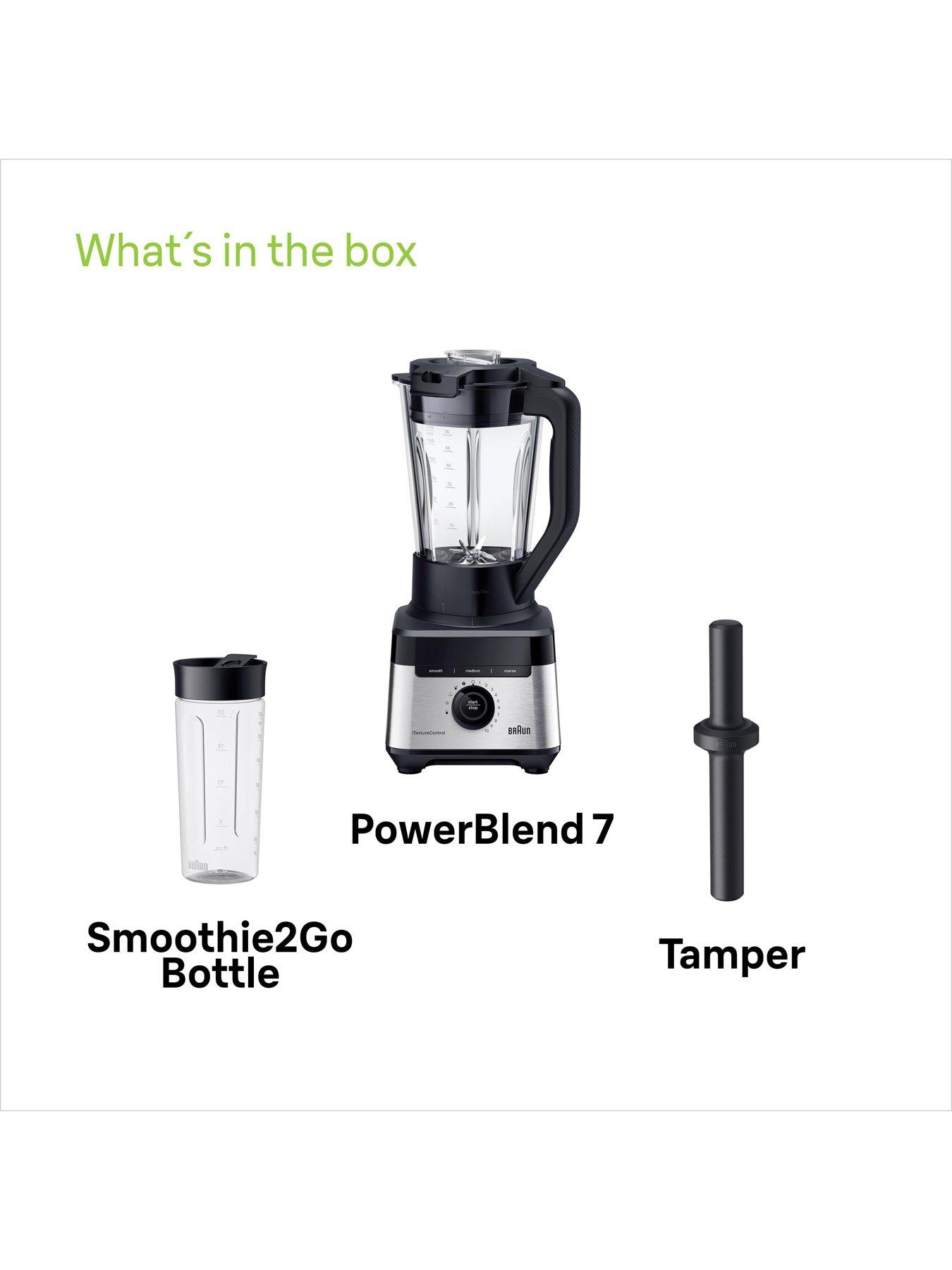 Image 7 of 7 of Braun JB7551BK Power Blend 7 Blender - Black
