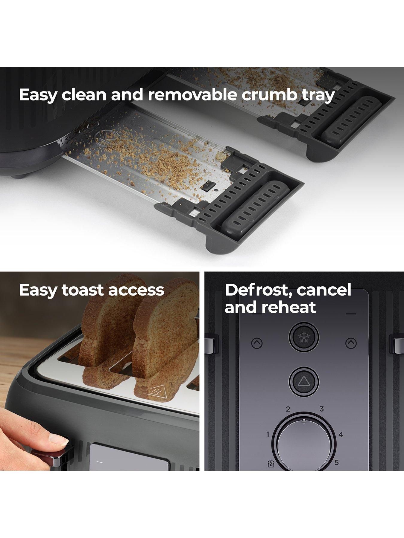  image of kenwood-dusk-4-slicenbsptoaster-grey