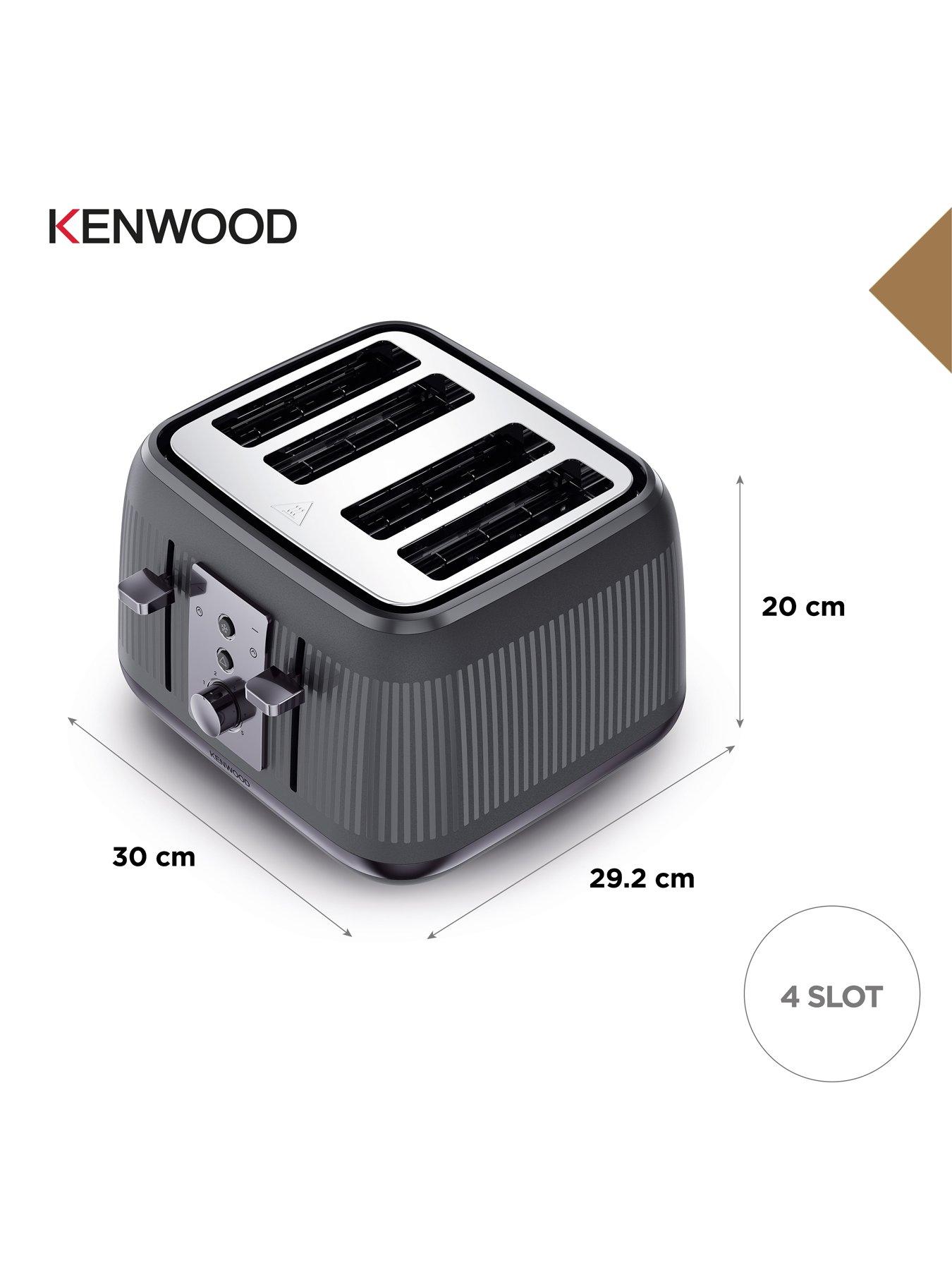  image of kenwood-dusk-4-slicenbsptoaster-grey