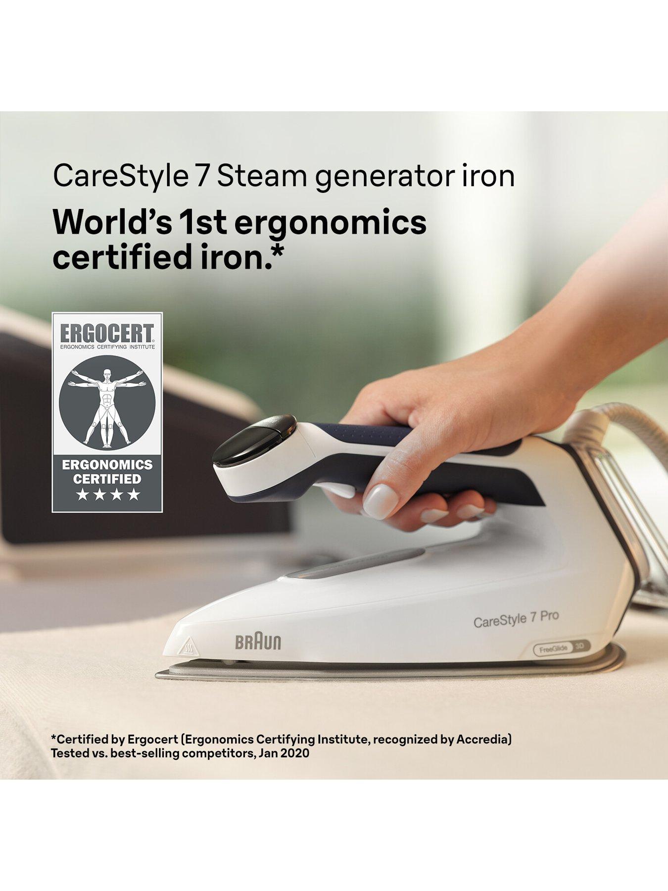 Image 7 of 7 of Braun IS7282BL CareStyle 7 Pro Steam Iron - Blue