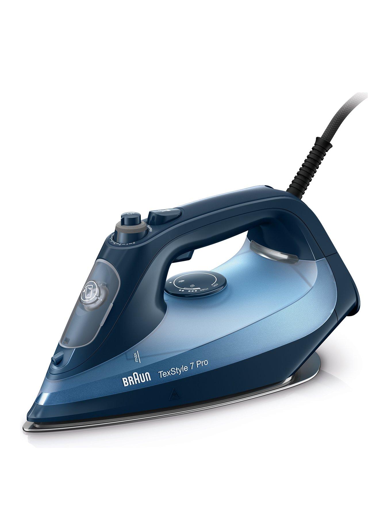 Braun SI7160BL TexStyle 7 Pro Steam Iron - Blue