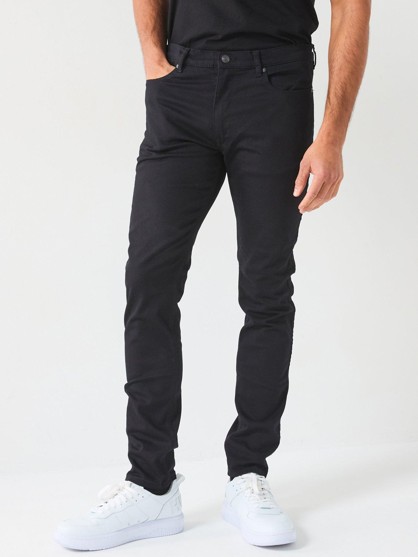 HUGO Hugo 734 Extra Slim Fit Jeans Black littlewoods
