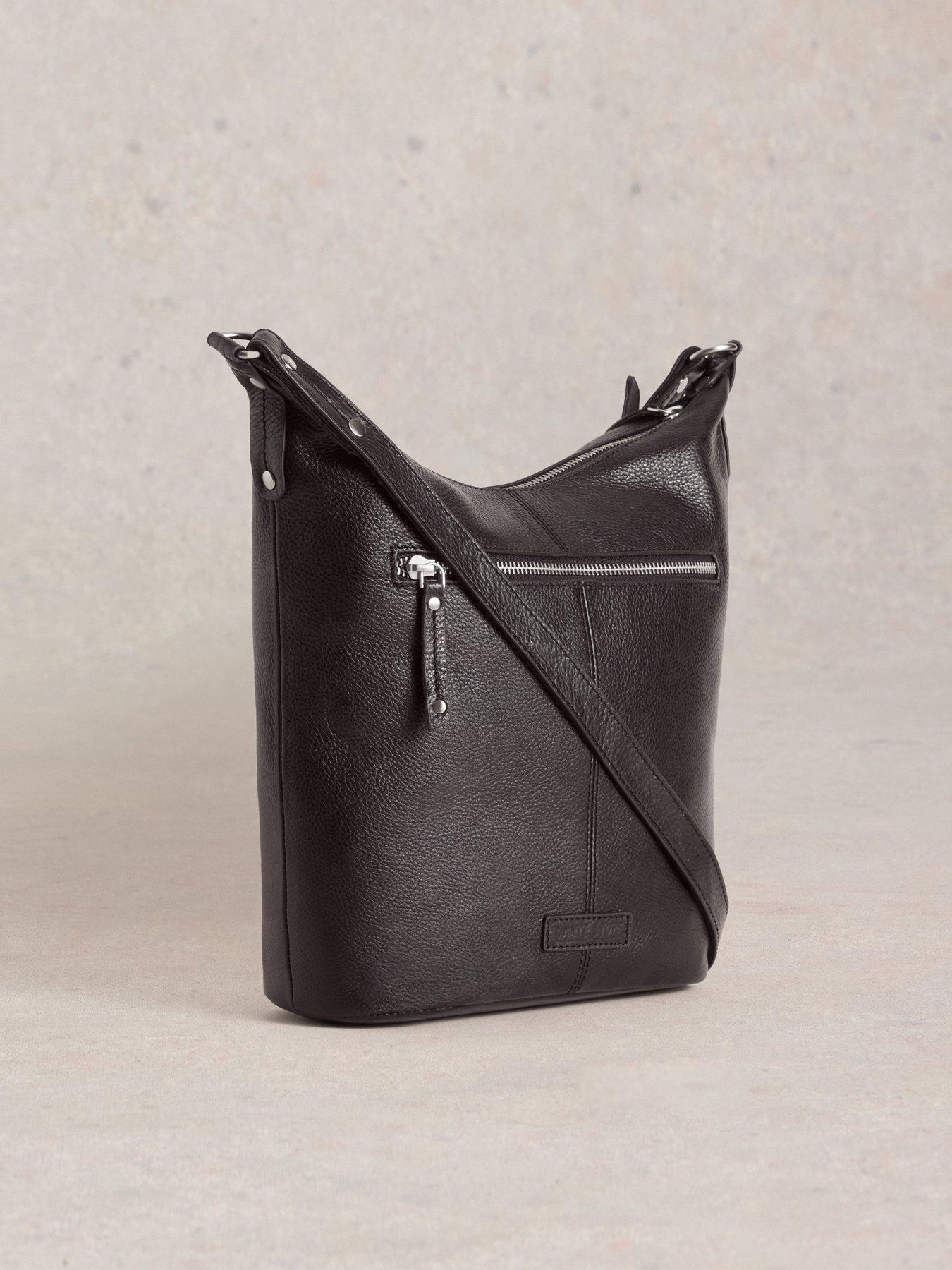  image of white-stuff-fern-leather-crossbody-black