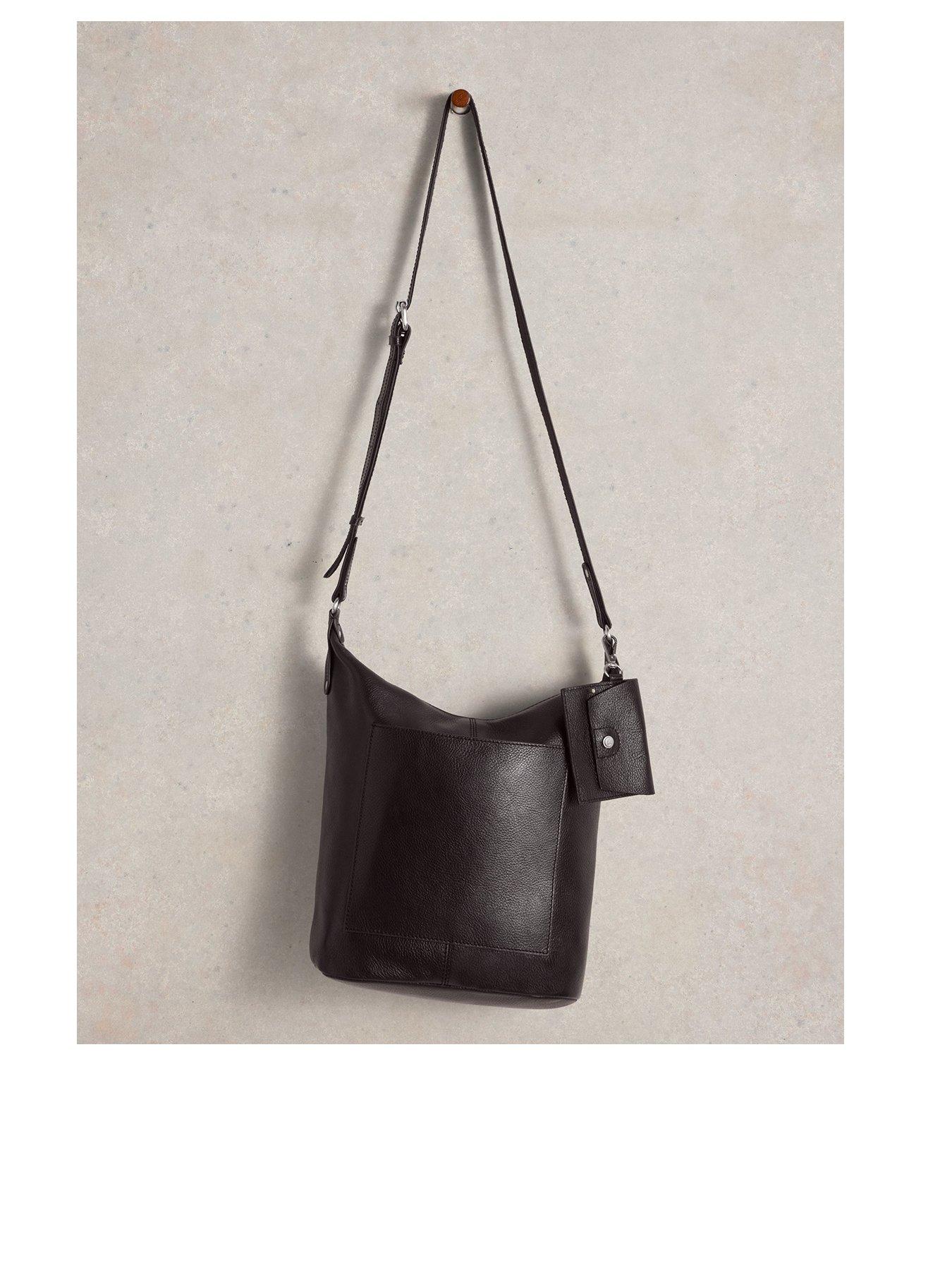 image of white-stuff-fern-leather-crossbody-black