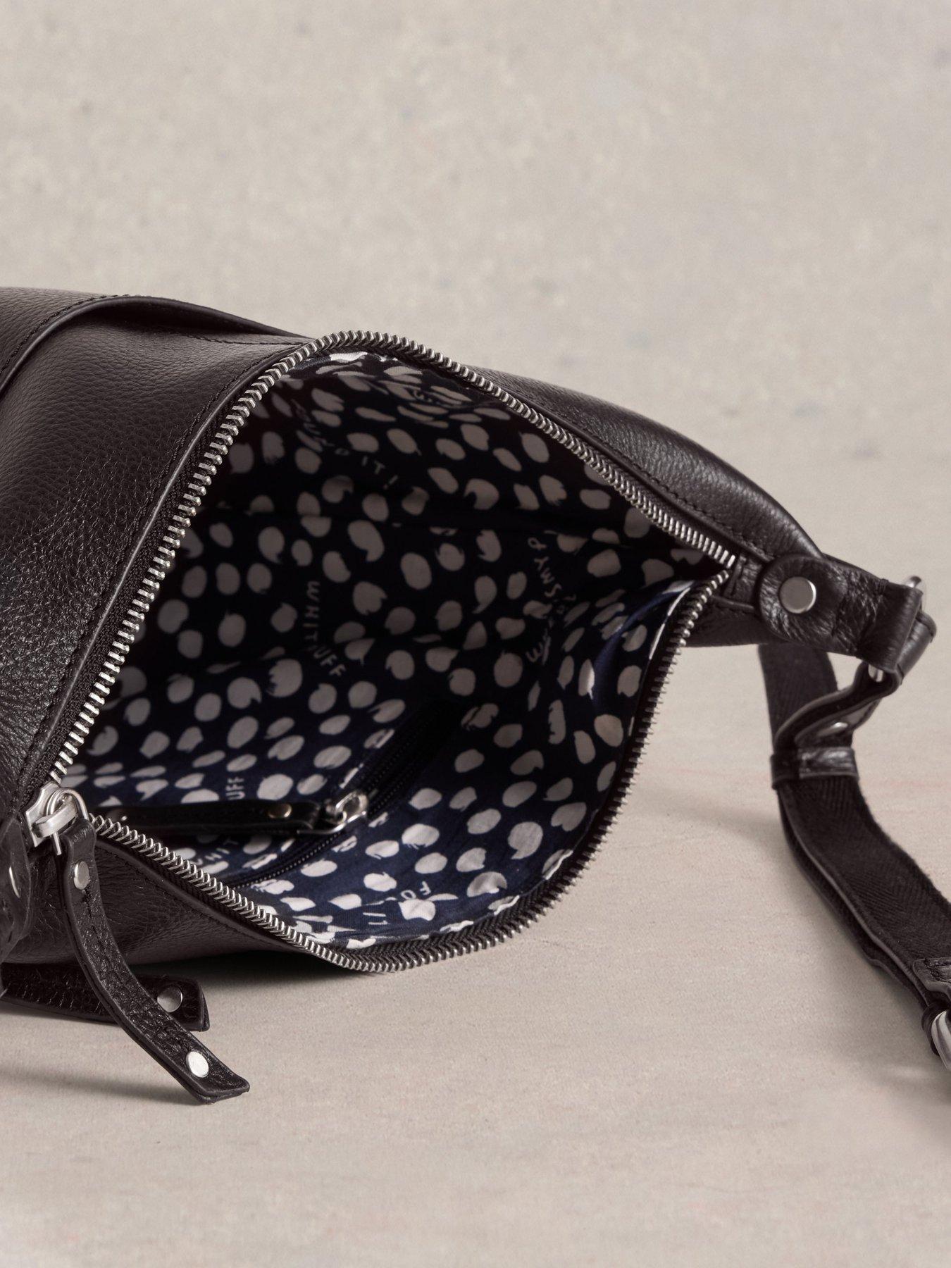  image of white-stuff-fern-leather-crossbody-black
