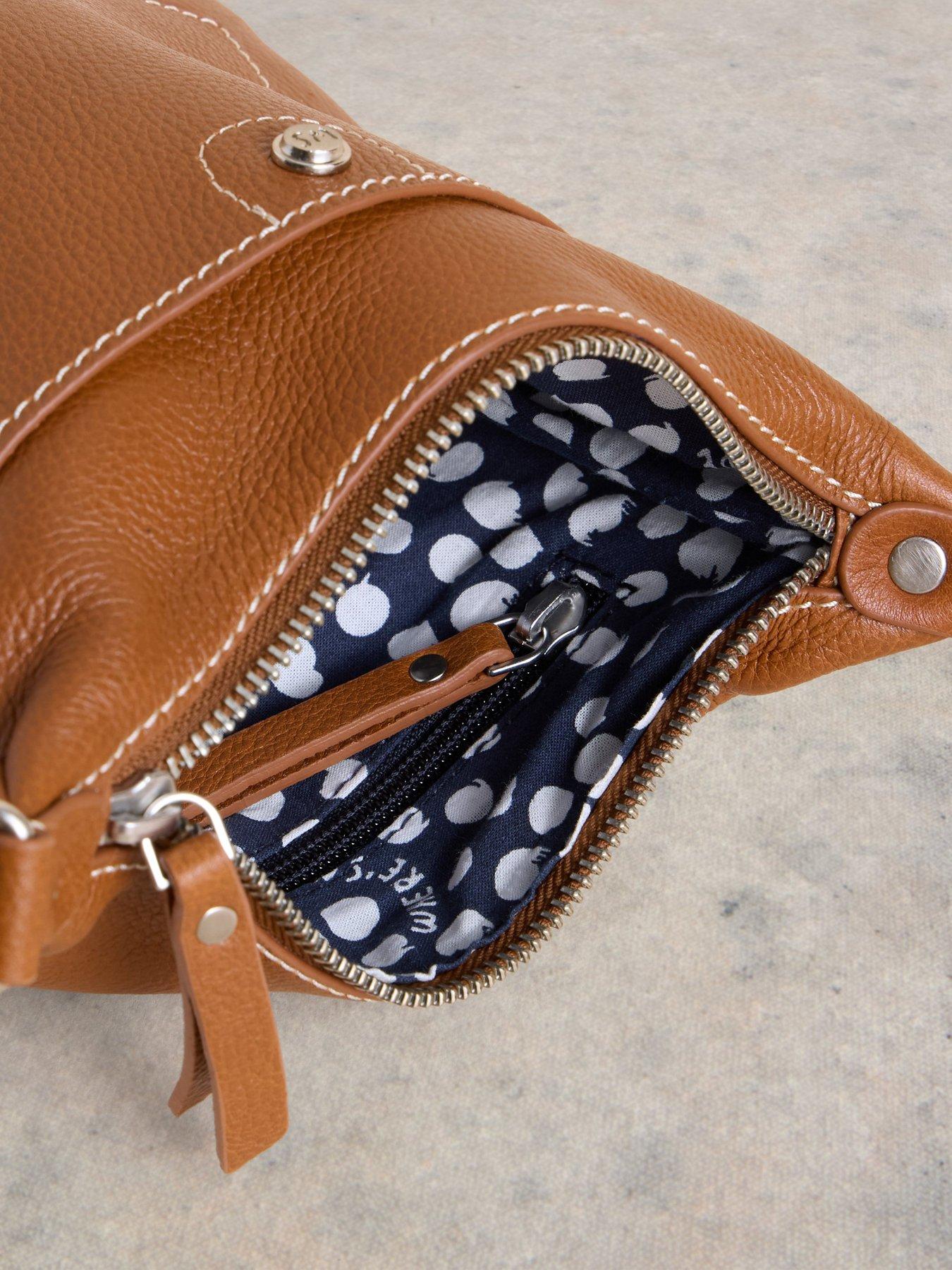  image of white-stuff-mini-fern-leather-crossbody-brown