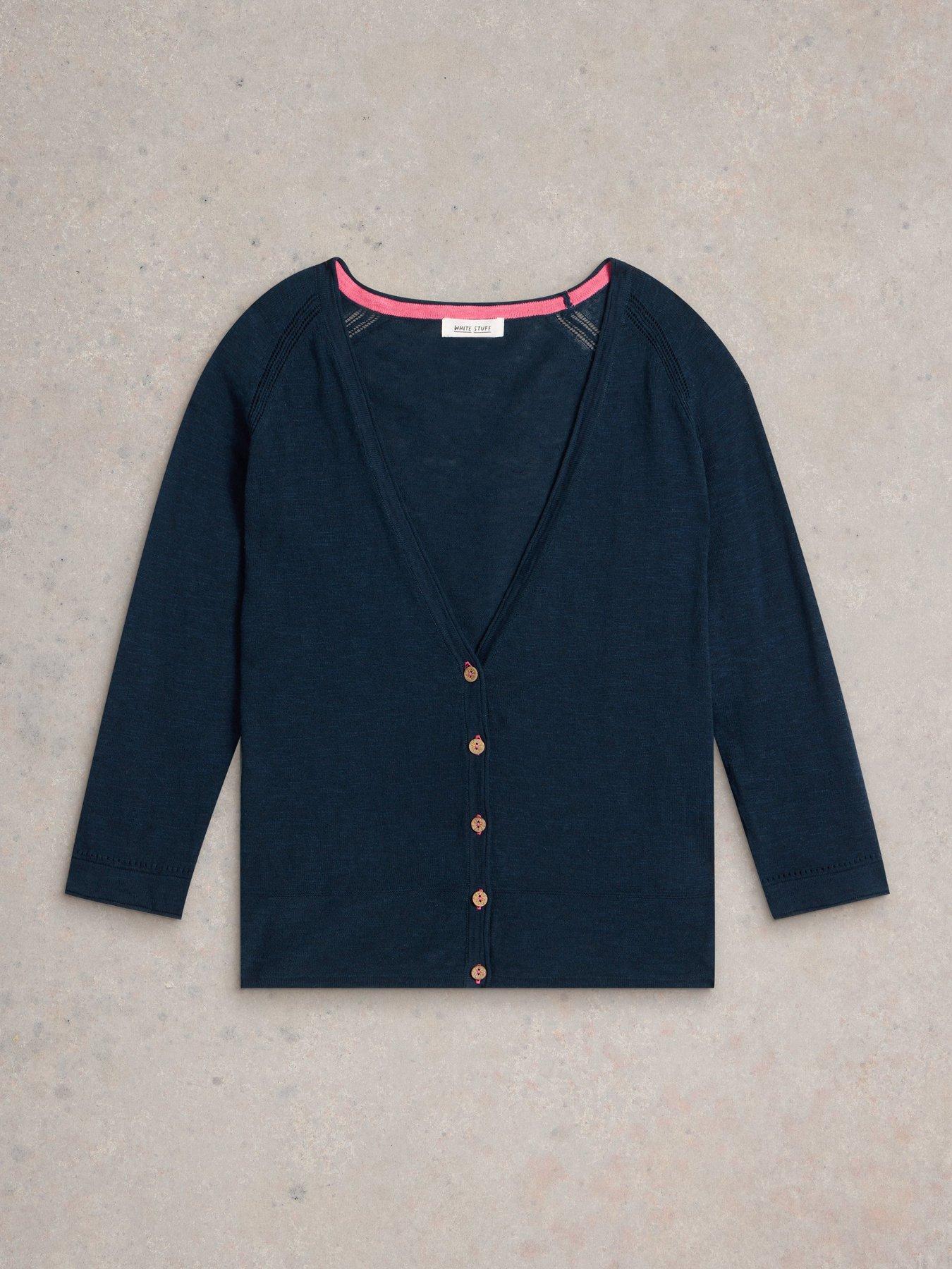  image of white-stuff-naria-cardigan--navy