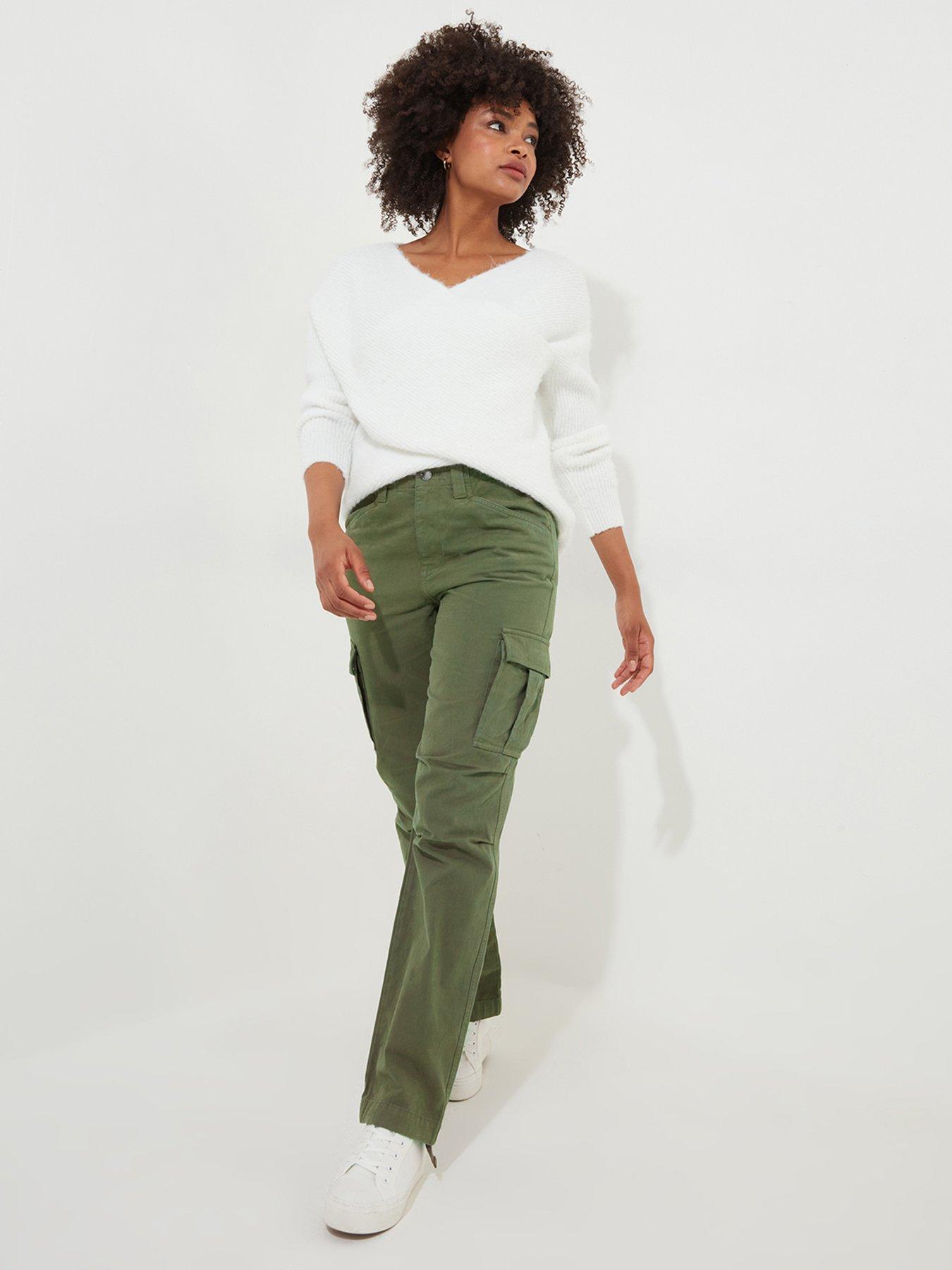 undefined Celine Cargo Pant -green