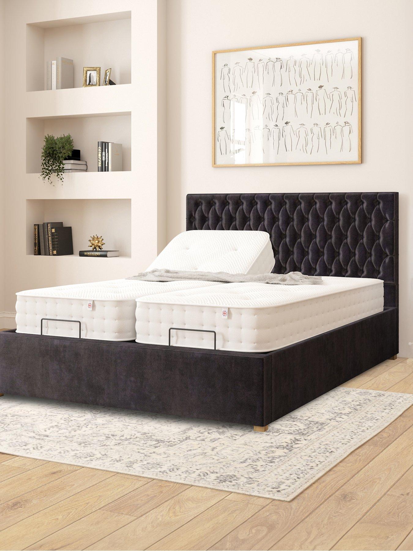 Image 1 of 6 of Aspire Monroe Adjustable Bed With Mattress