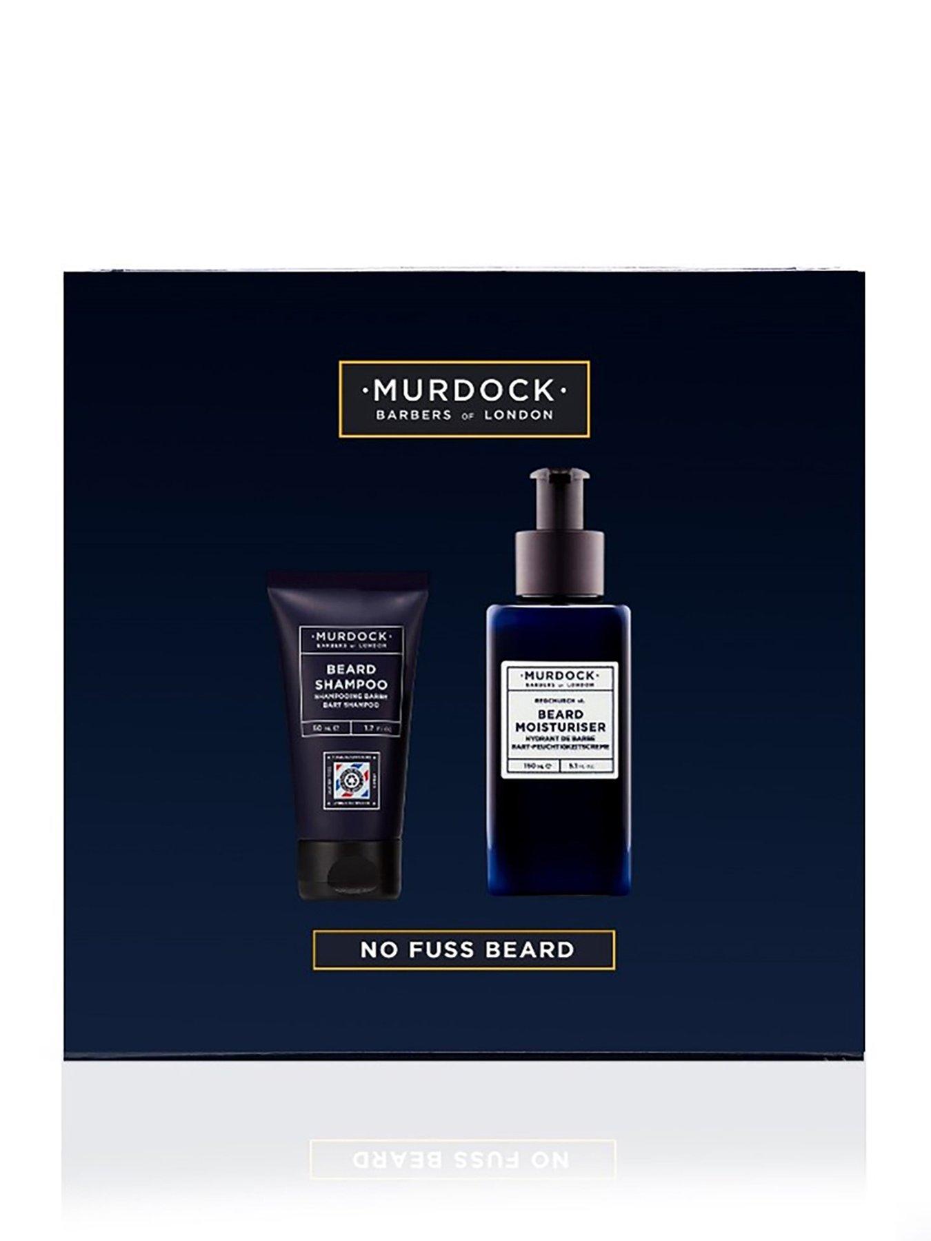 undefined No Fuss Beard Set: Beard Shampoo 50ml Beard Moisturiser 150ml