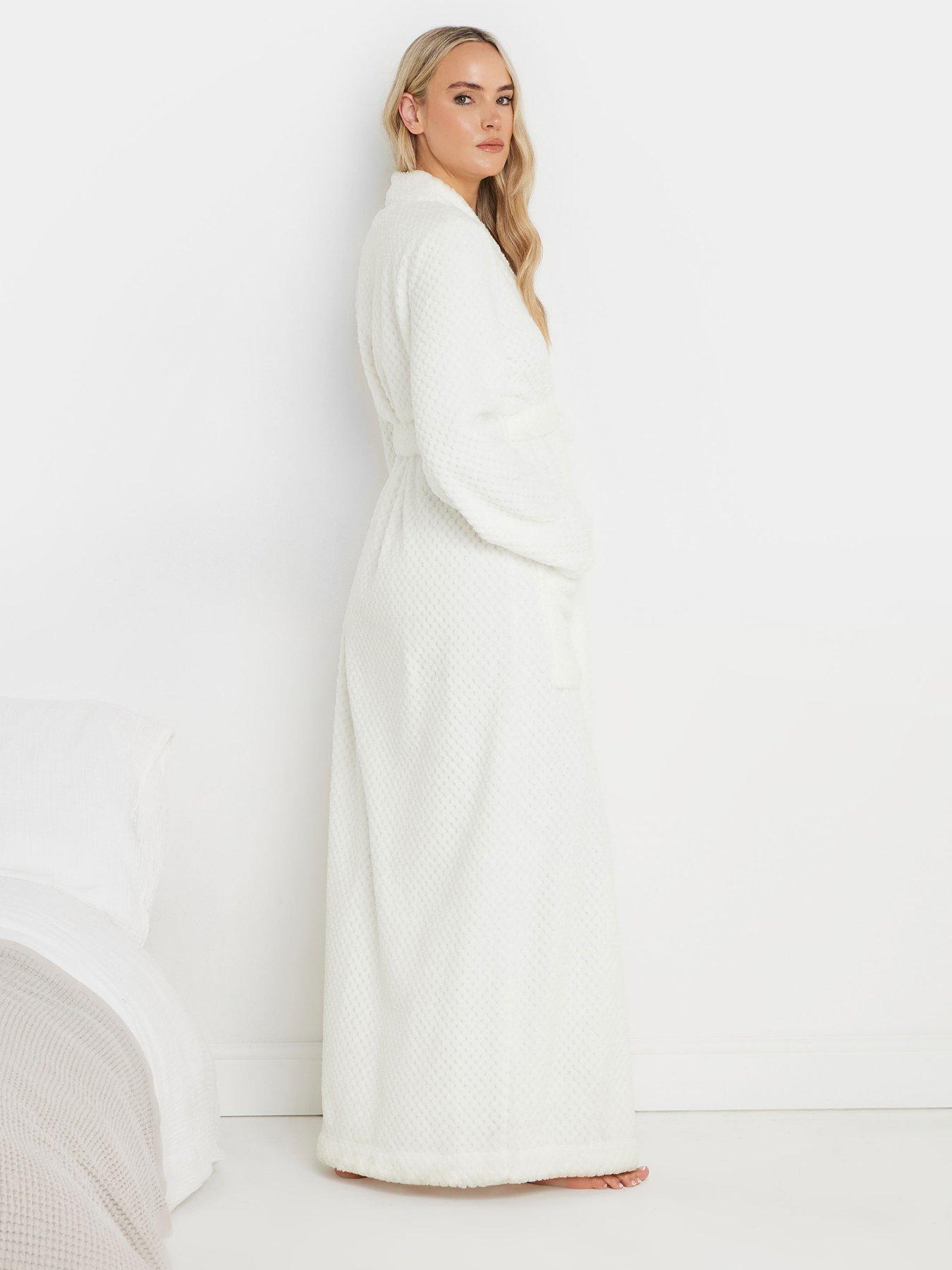  image of long-tall-sally-tall-luxury-spa-stand-collar-robe-white