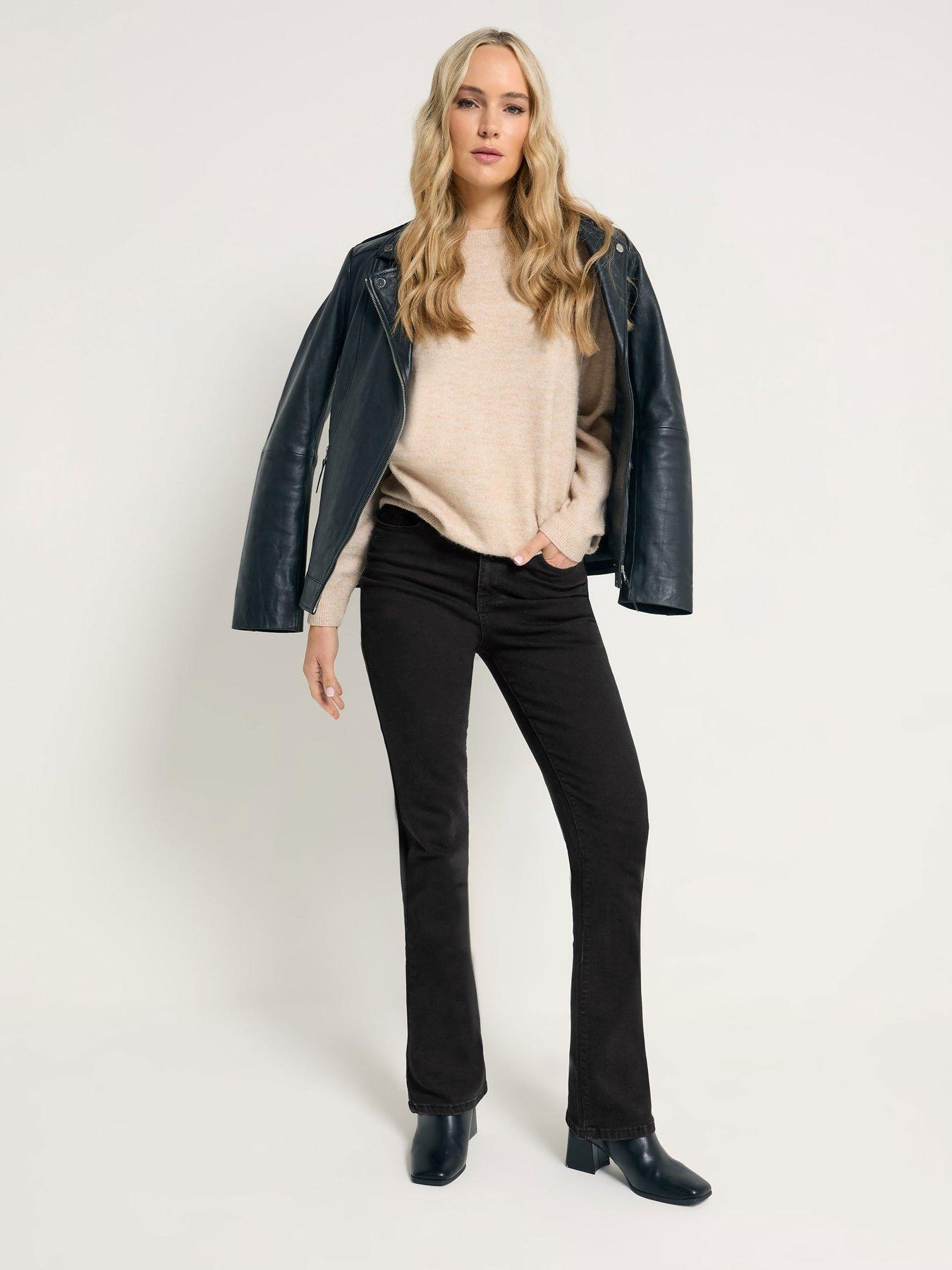 Image 3 of 5 of Long Tall Sally Tall Black Bootcut Jean 38"