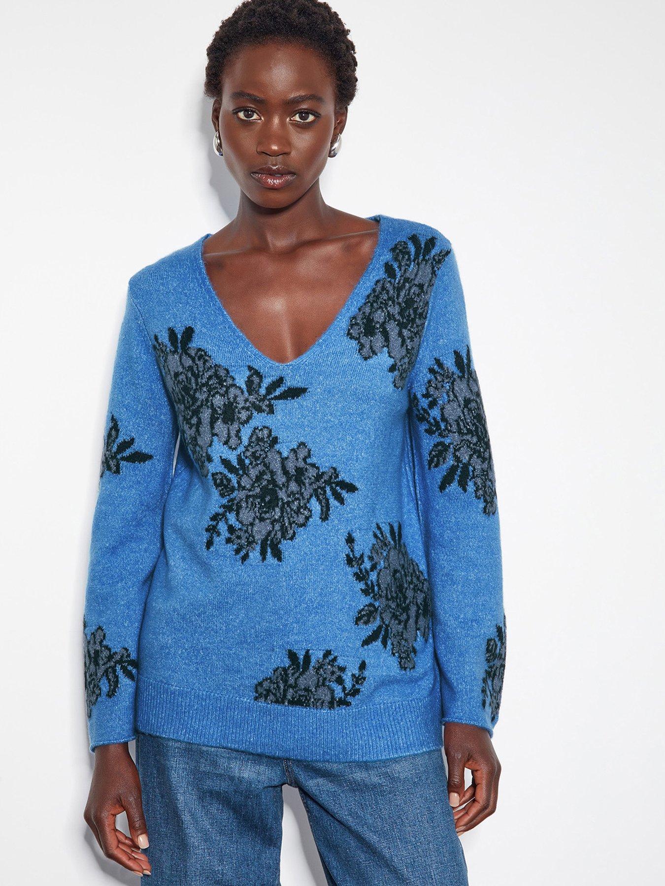 Monsoon Jess Jacquard Jumper littlewoods