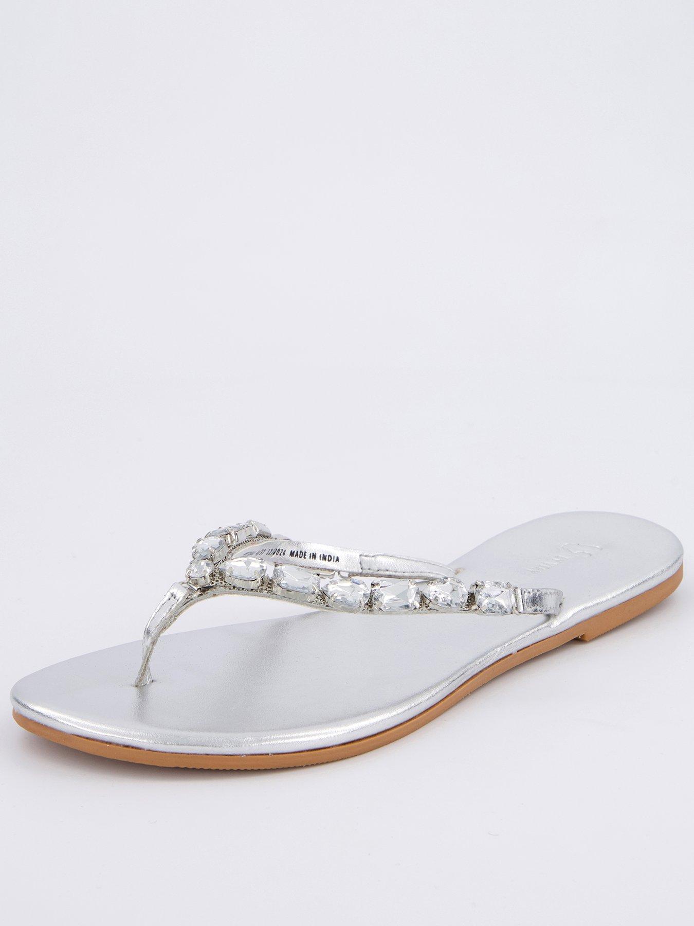 v-by-very-embellished-toe-post-leather-sandals-silver