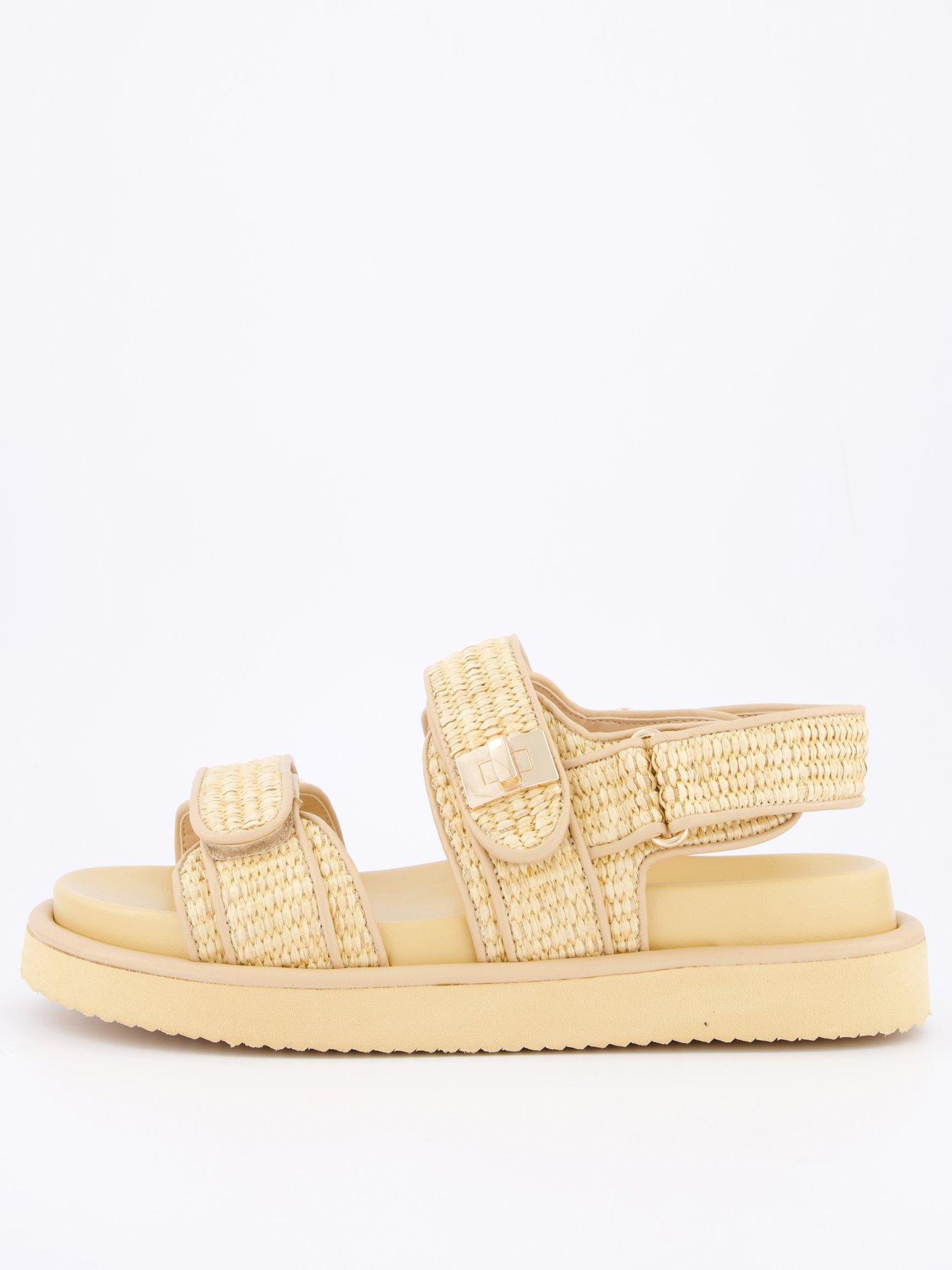v-by-very-wide-fit-raffia-double-buckle-footbed-natural