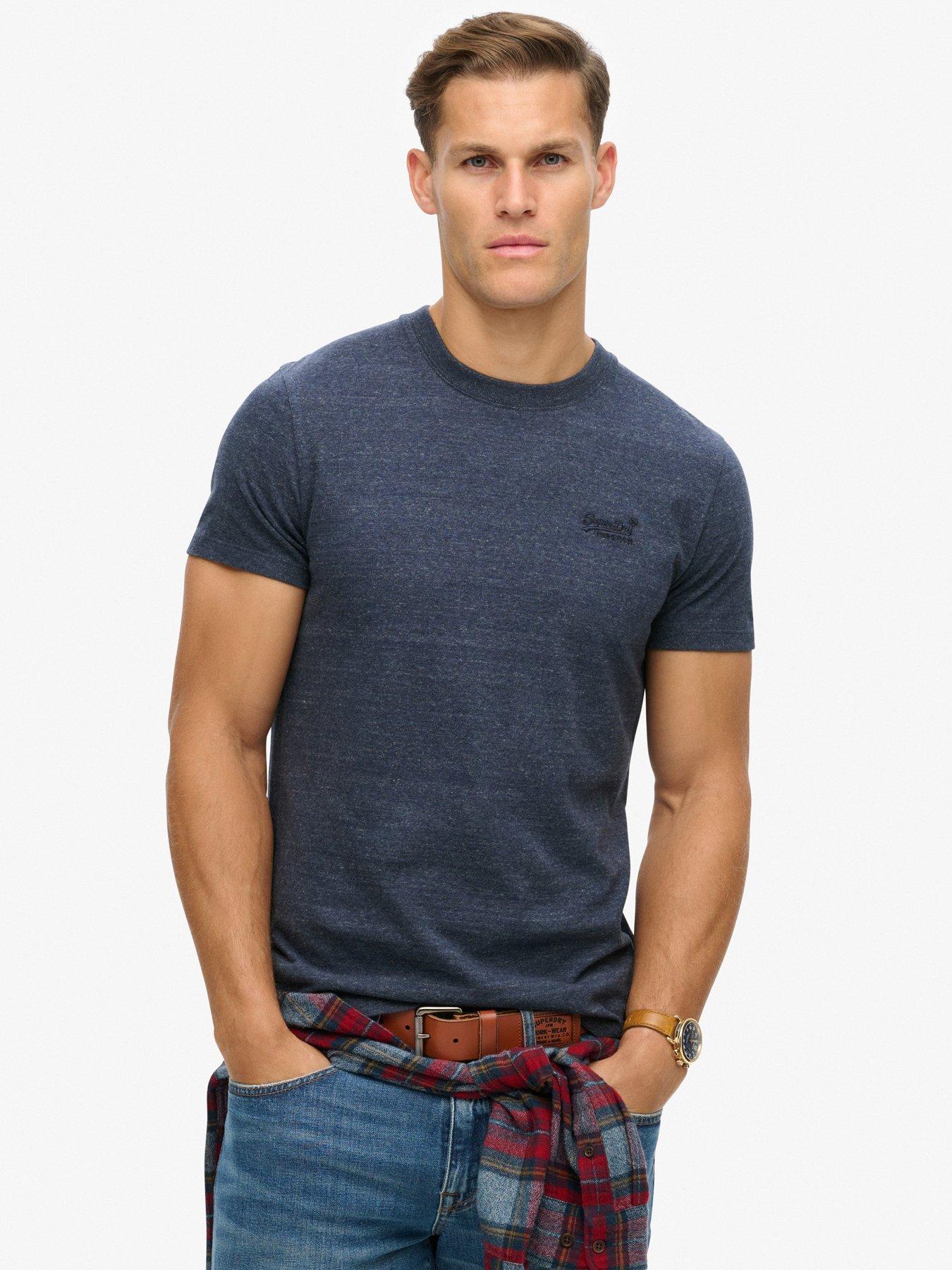 Superdry Essential Logo T-Shirt - Dark Blue