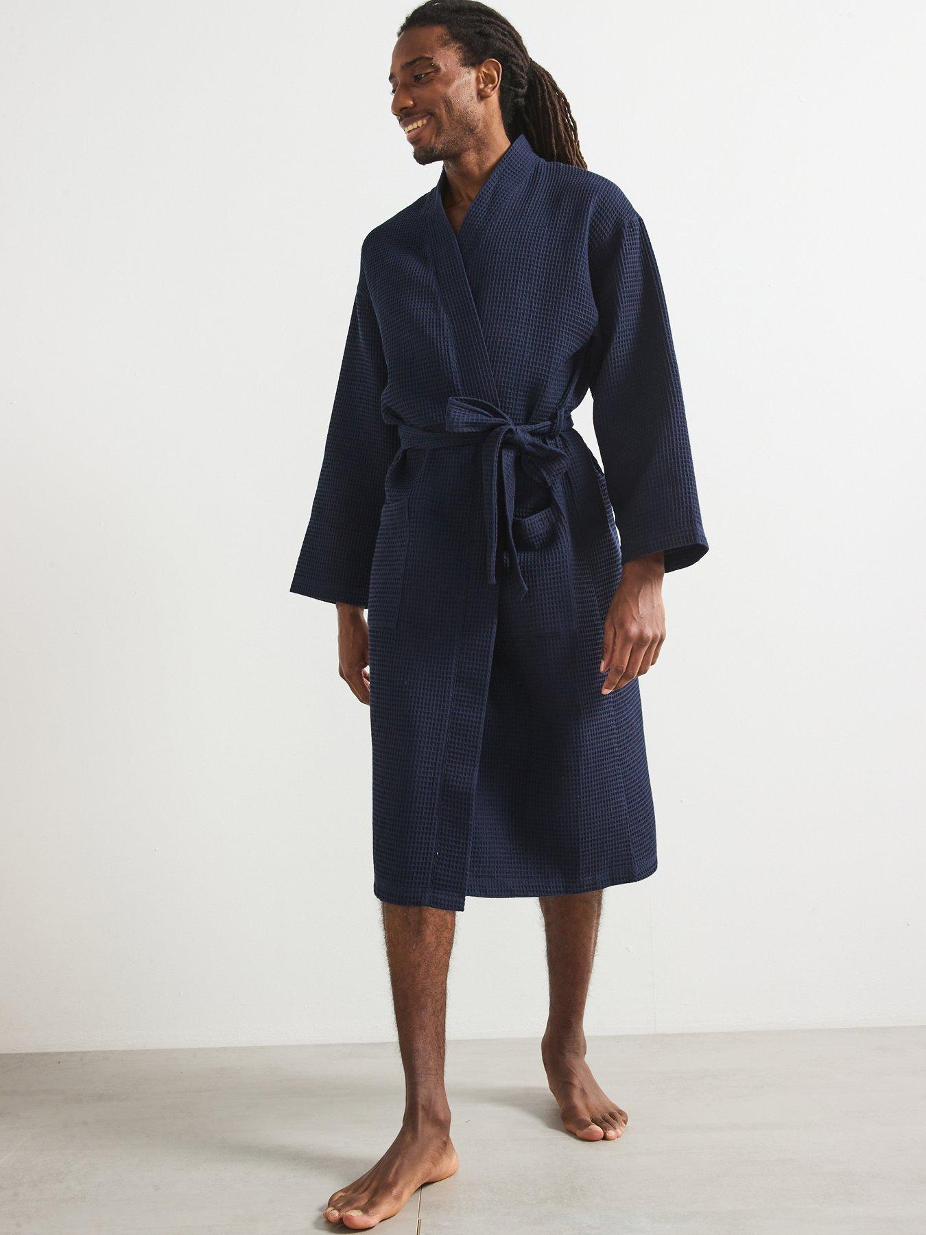 very-man-lightweight-textured-dressing-gown-navy