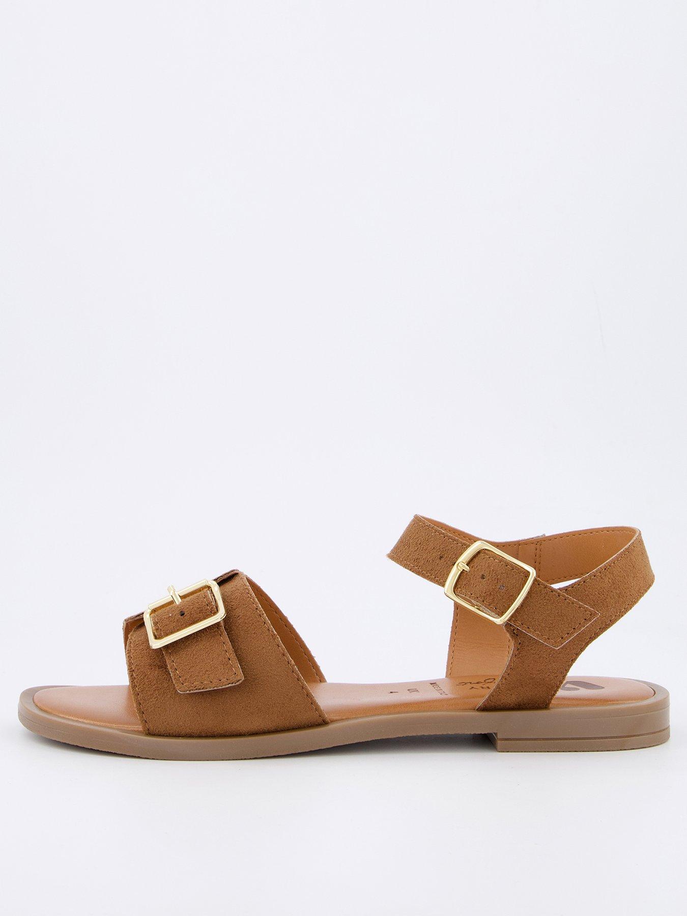 v-by-very-comfort-wide-fit-comfort-sandal-with-buckle-brown
