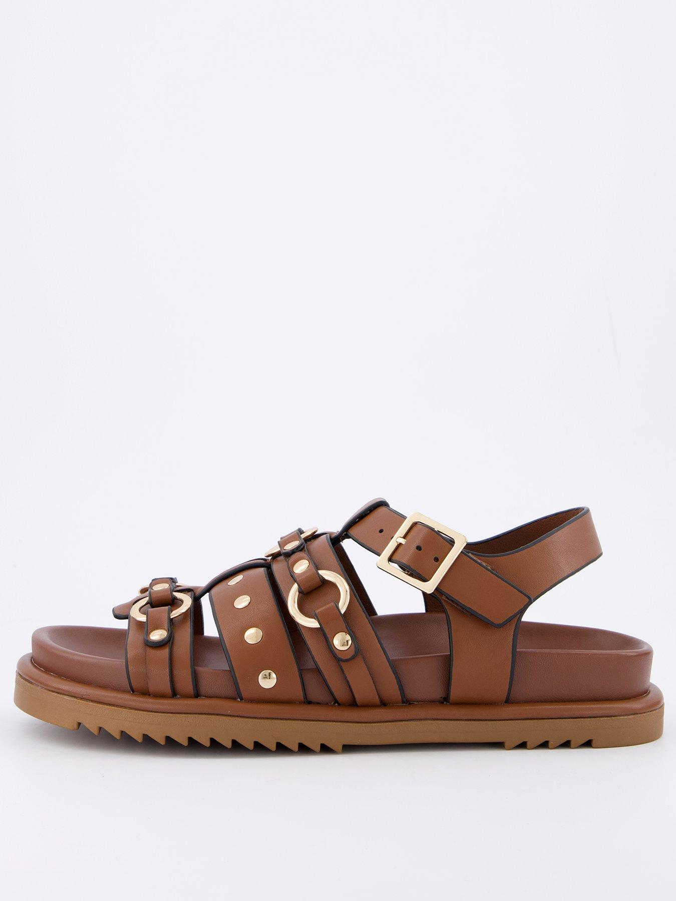 v-by-very-metal-trim-footbed-sandal-tan