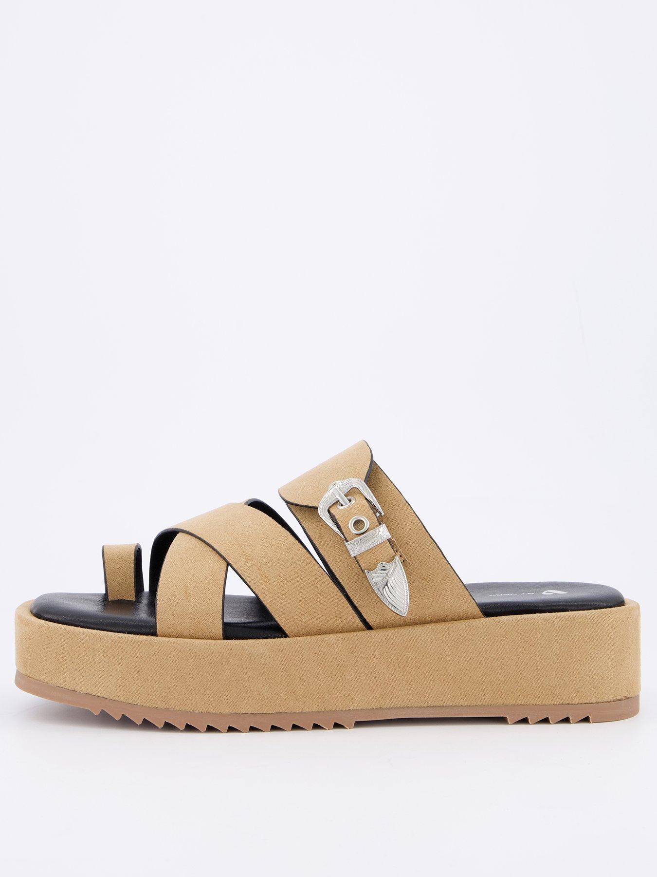 v-by-very-western-trim-cross-strap-flatform-sandal-taupe