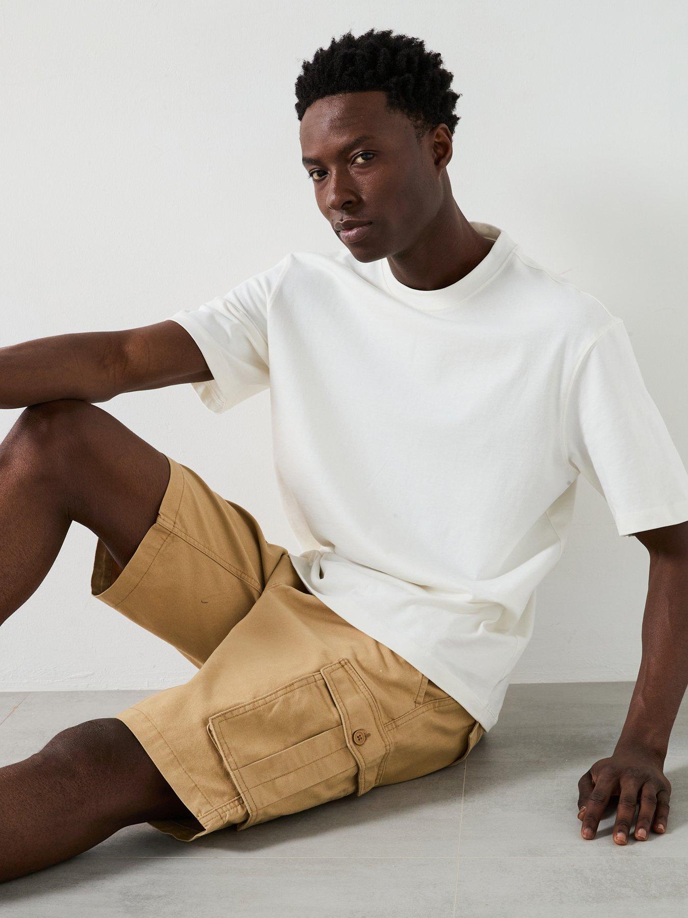  image of very-man-cargo-shorts-natural