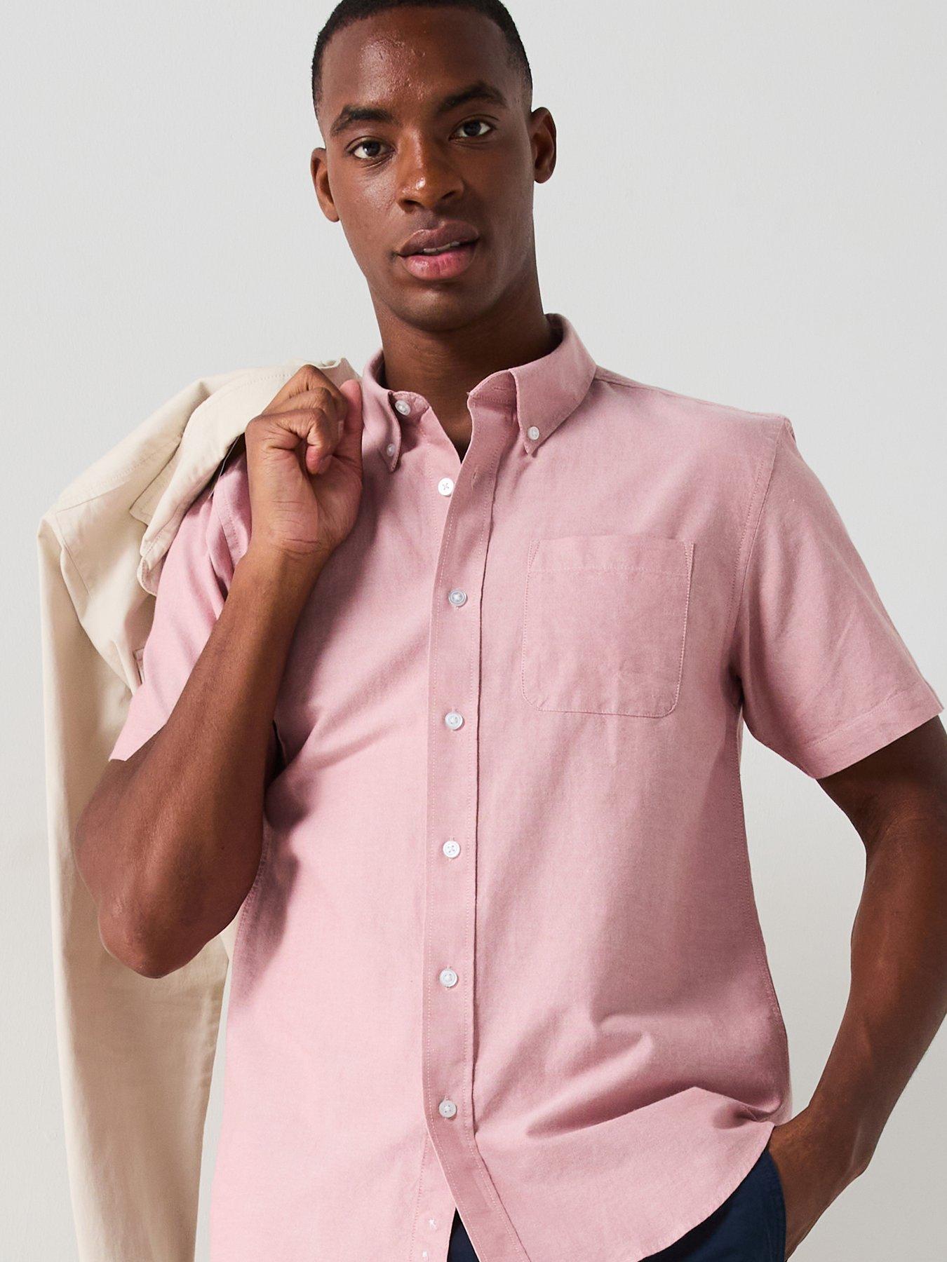everyday-short-sleeve-oxford-shirt-pink