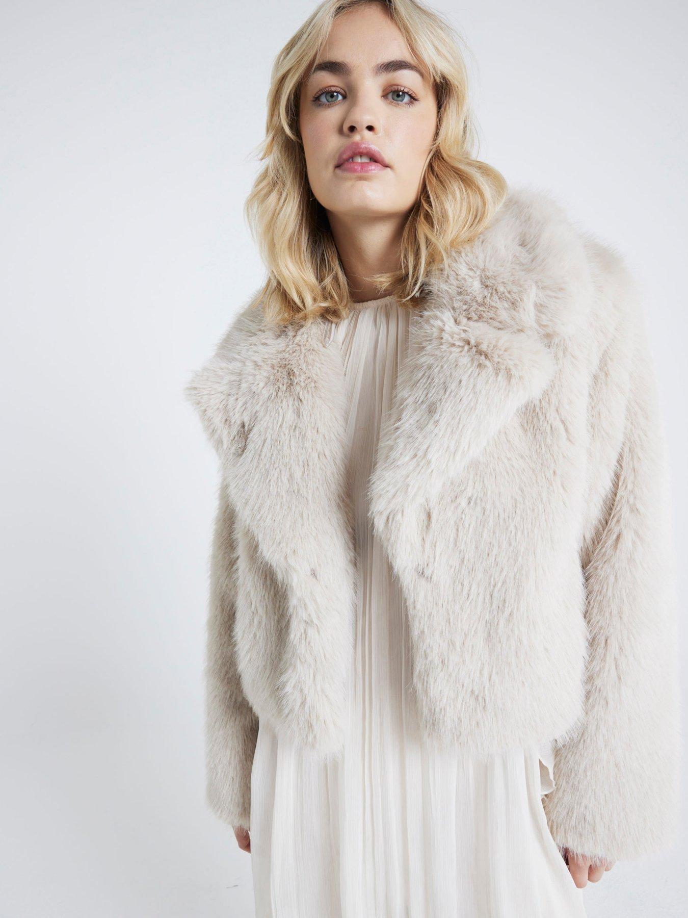 River island cream jacket online