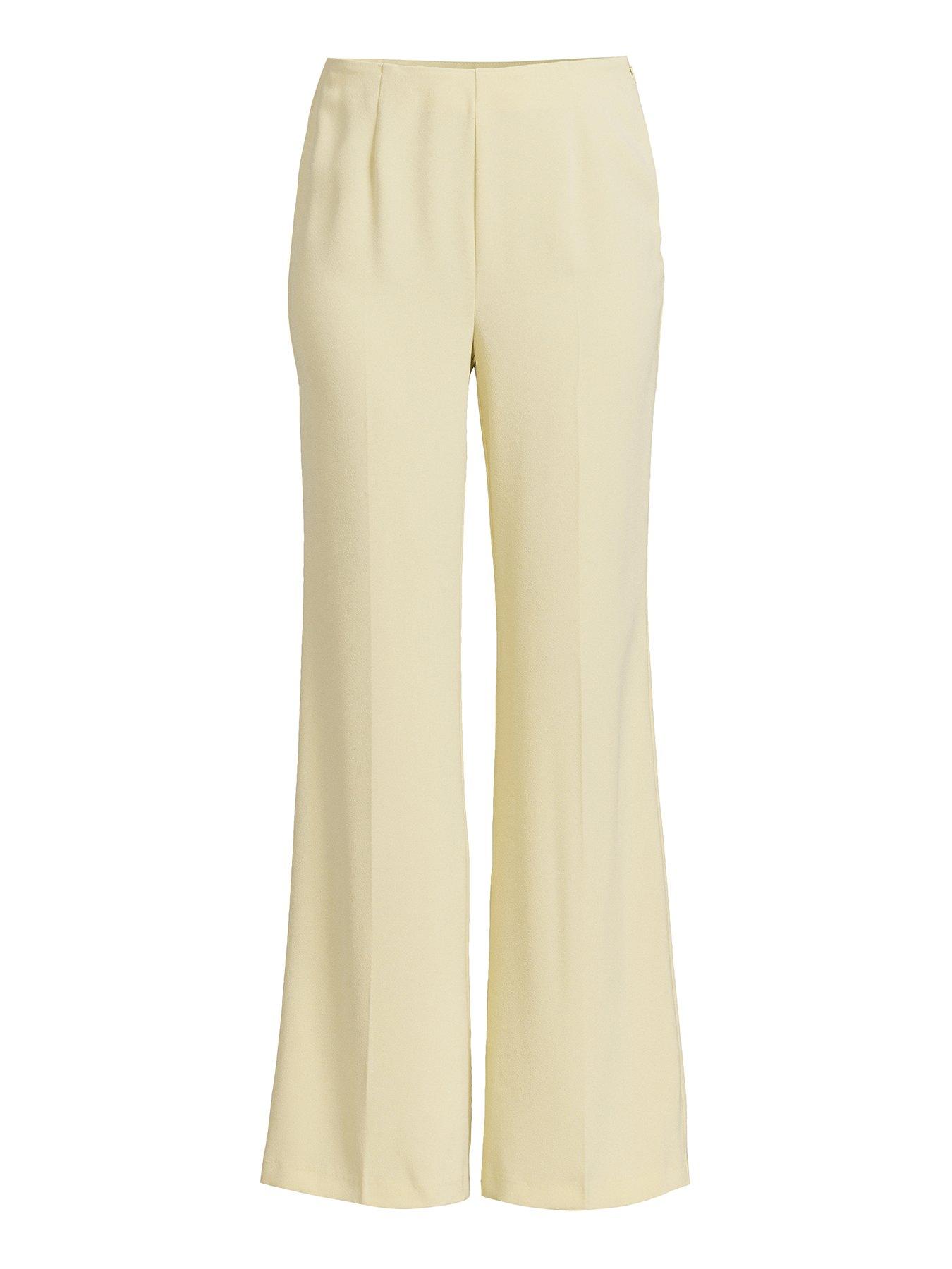  image of michelle-keegan-wide-leg-trousers-green
