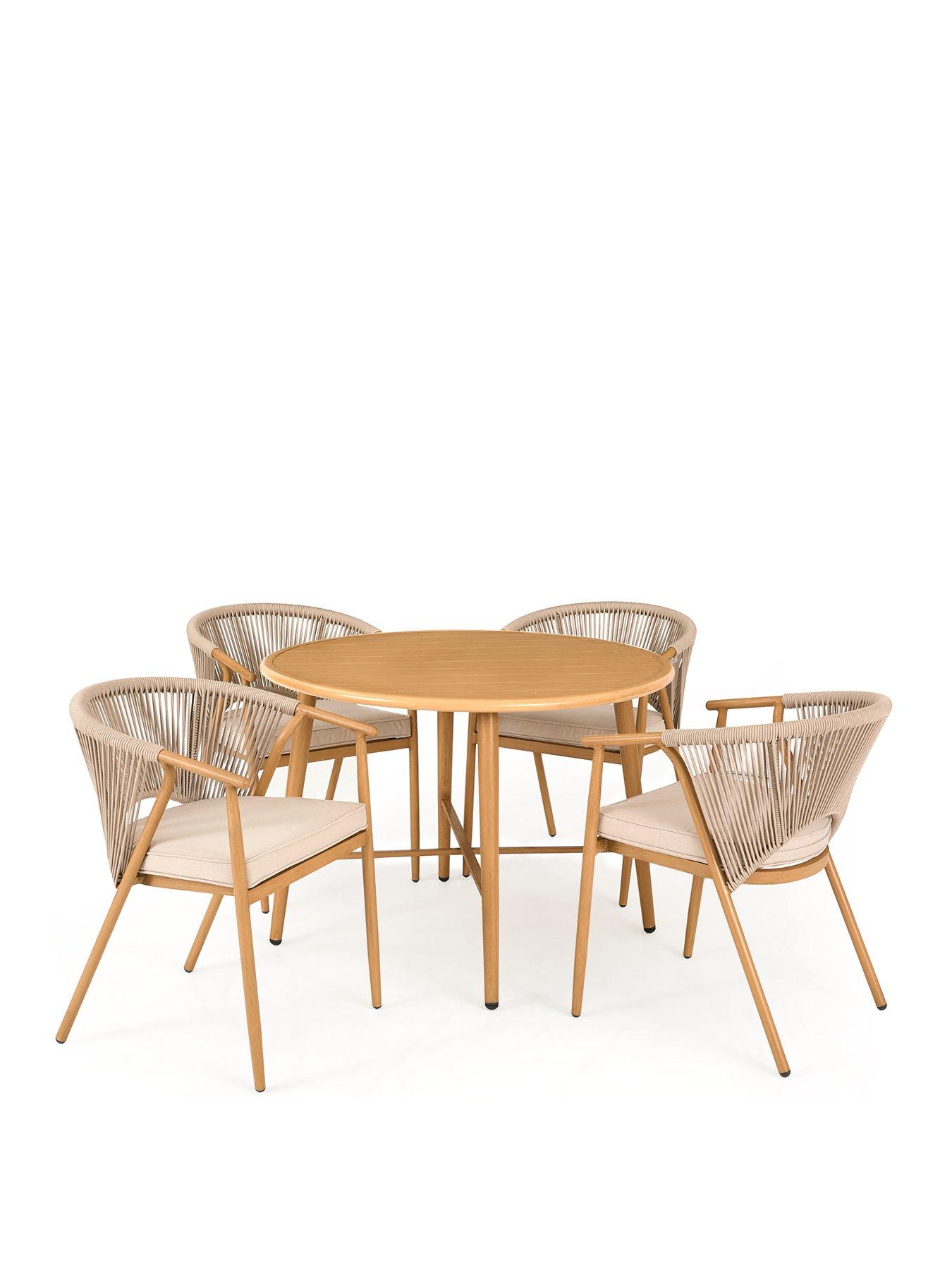 image of the-very-collection-cancun-4-seater-dining-set