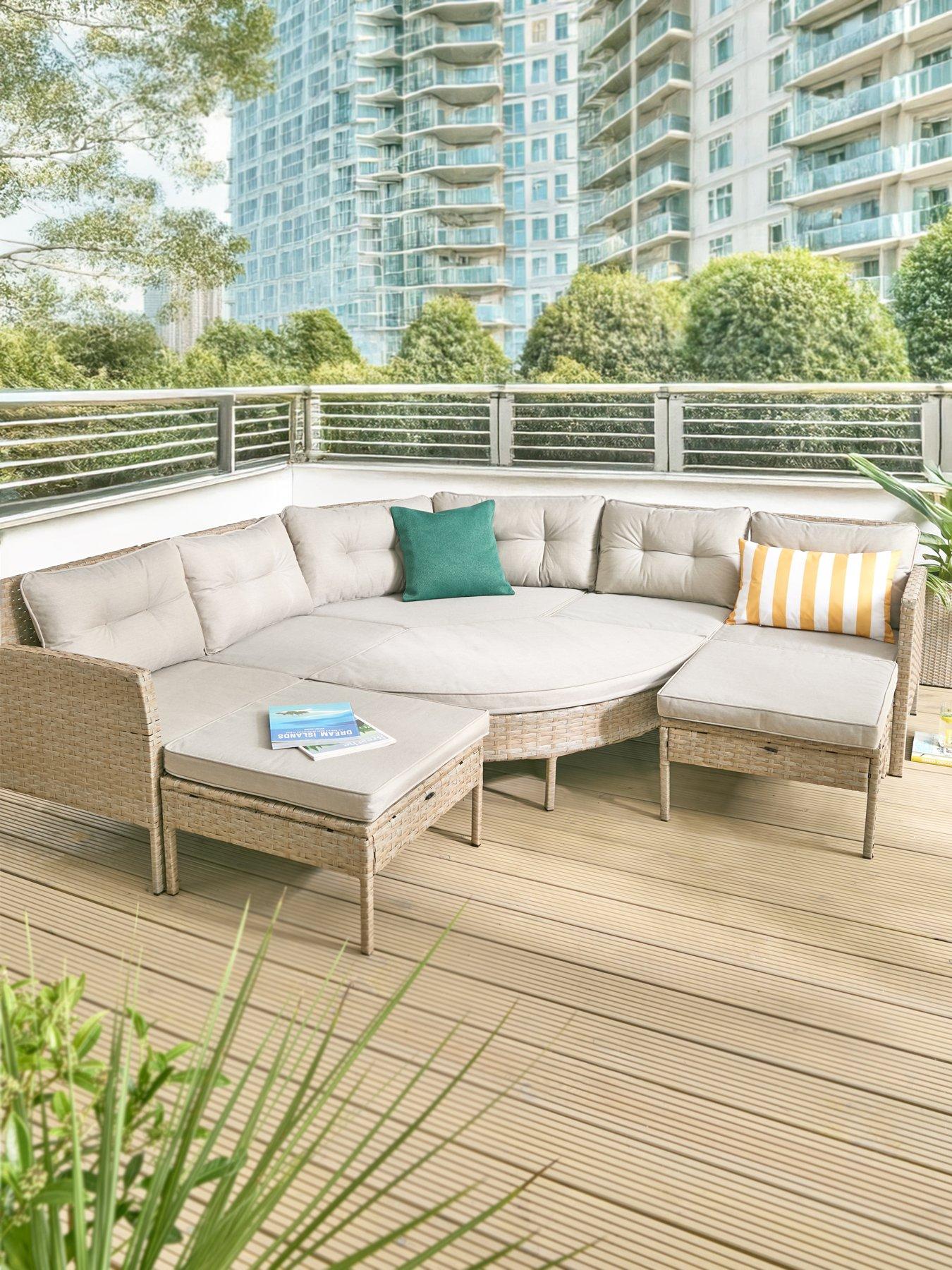 Image 1 of 7 of The Very Collection Sahara 8-Piece Multi Position Corner Set