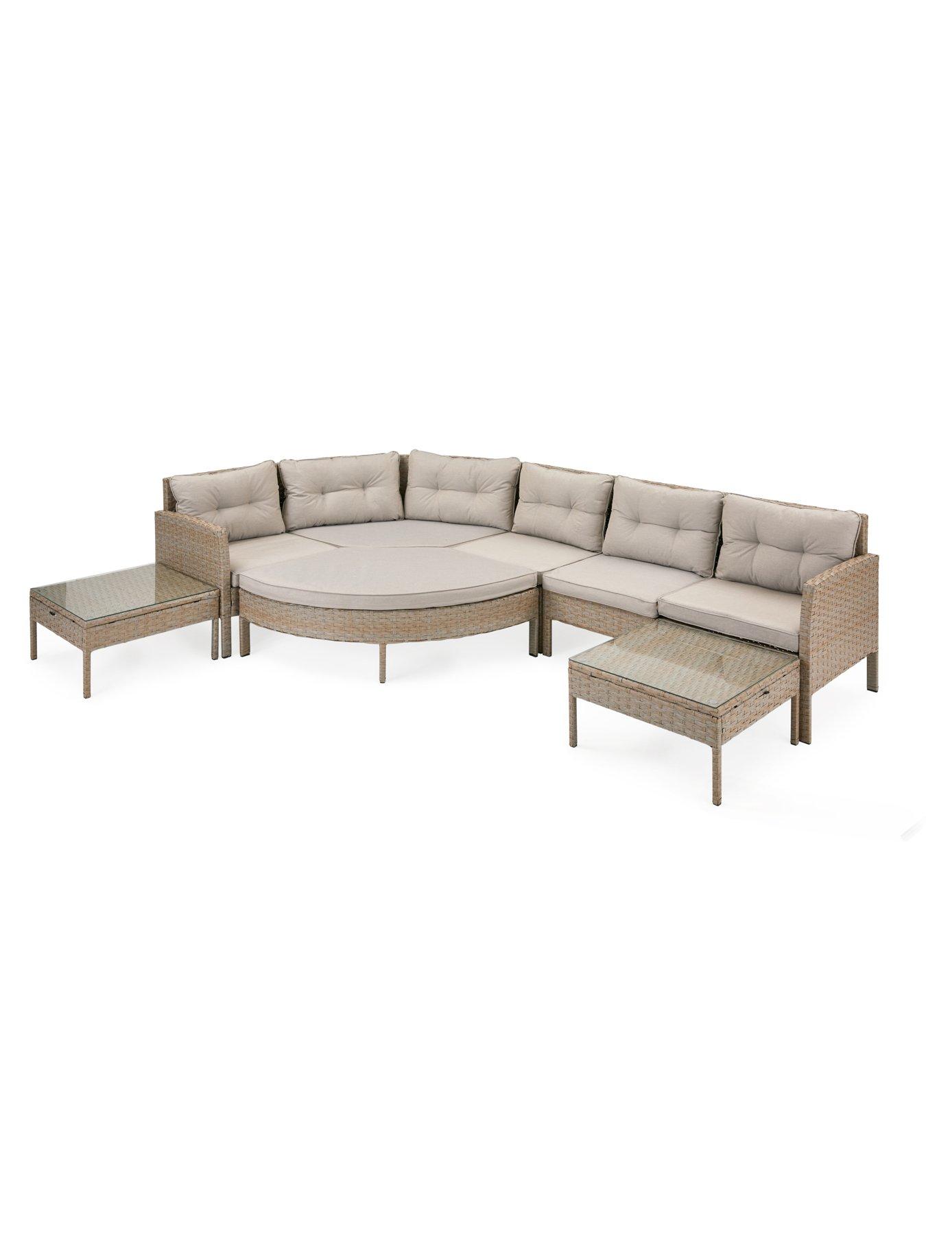  image of very-home-sahara-8-piece-multi-position-corner-set