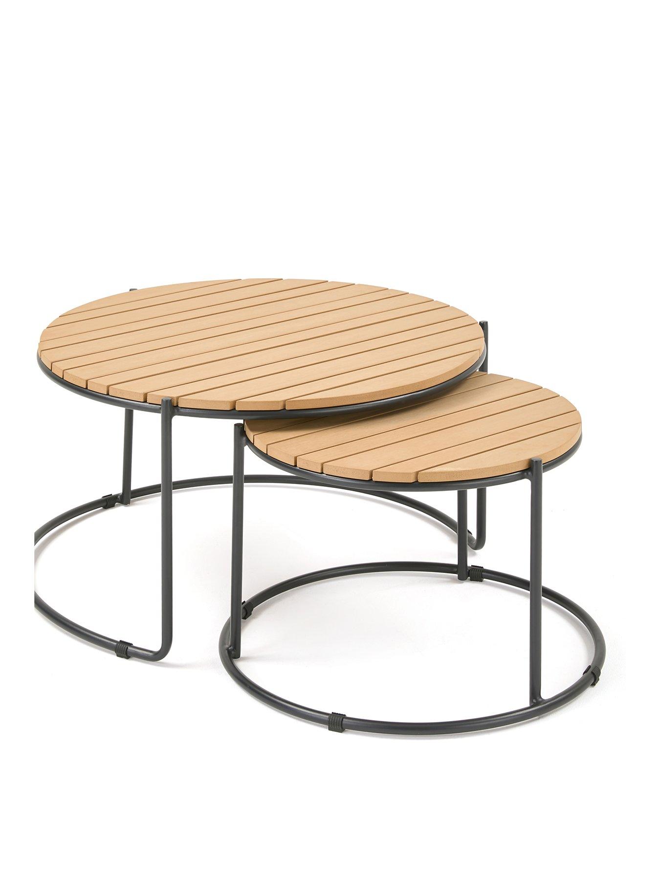 Image 2 of 5 of Very Home Harbour Set of&nbsp;2 Nested Tables (Polywood)