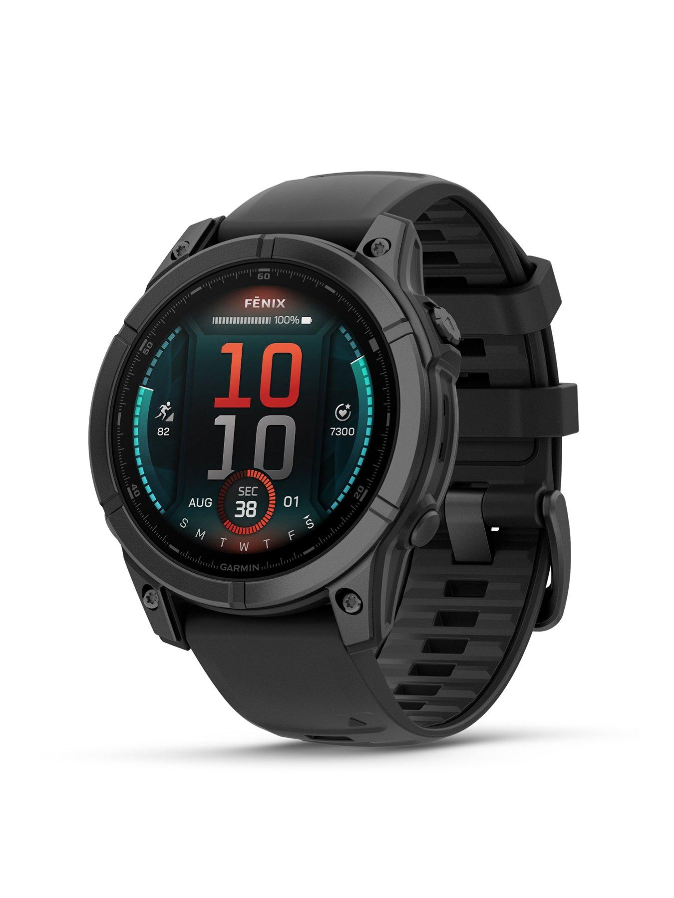 Image 1 of 7 of Garmin fenix E Smartwatch -&nbsp;Slate Gray