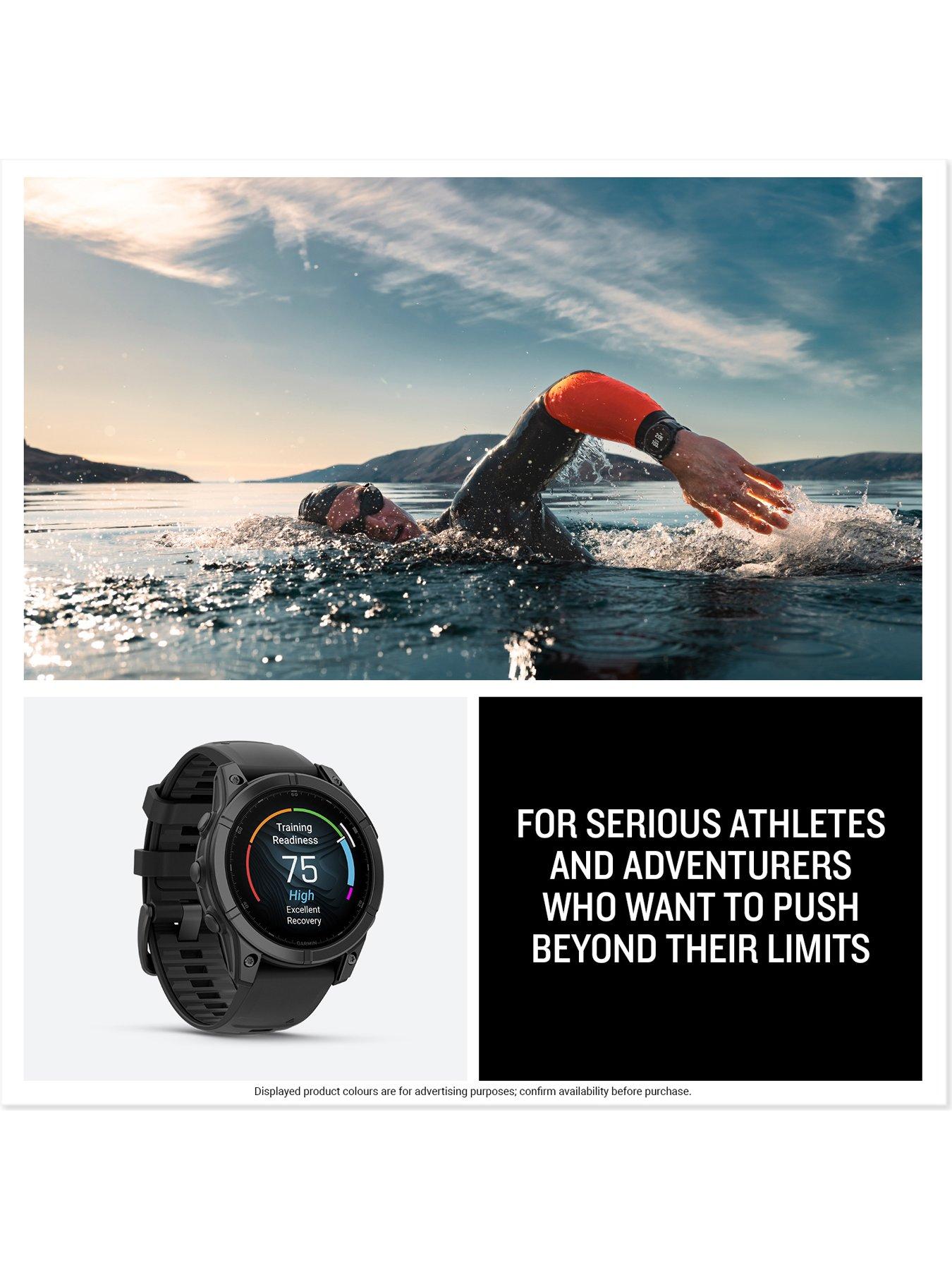 Image 6 of 7 of Garmin fenix E Smartwatch -&nbsp;Slate Gray